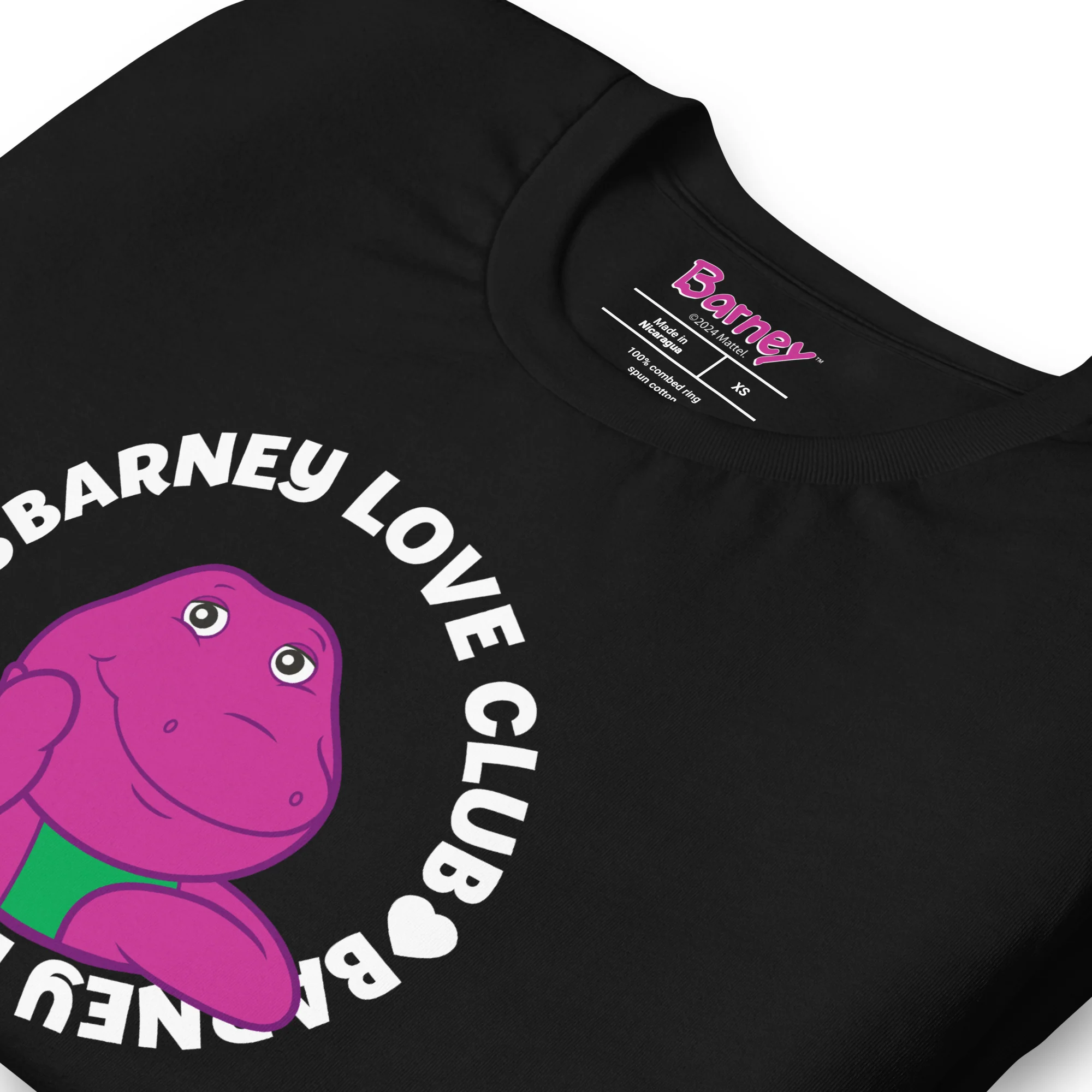 Mattel Creations Barney Love Club T-Shirt