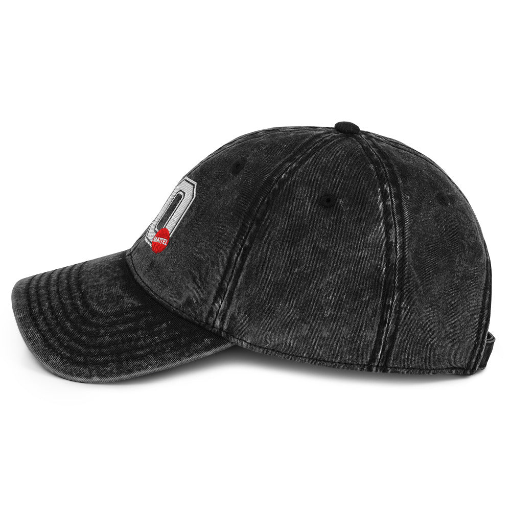 Mattel Creations Mattel 80th Logo Black Dad Hat