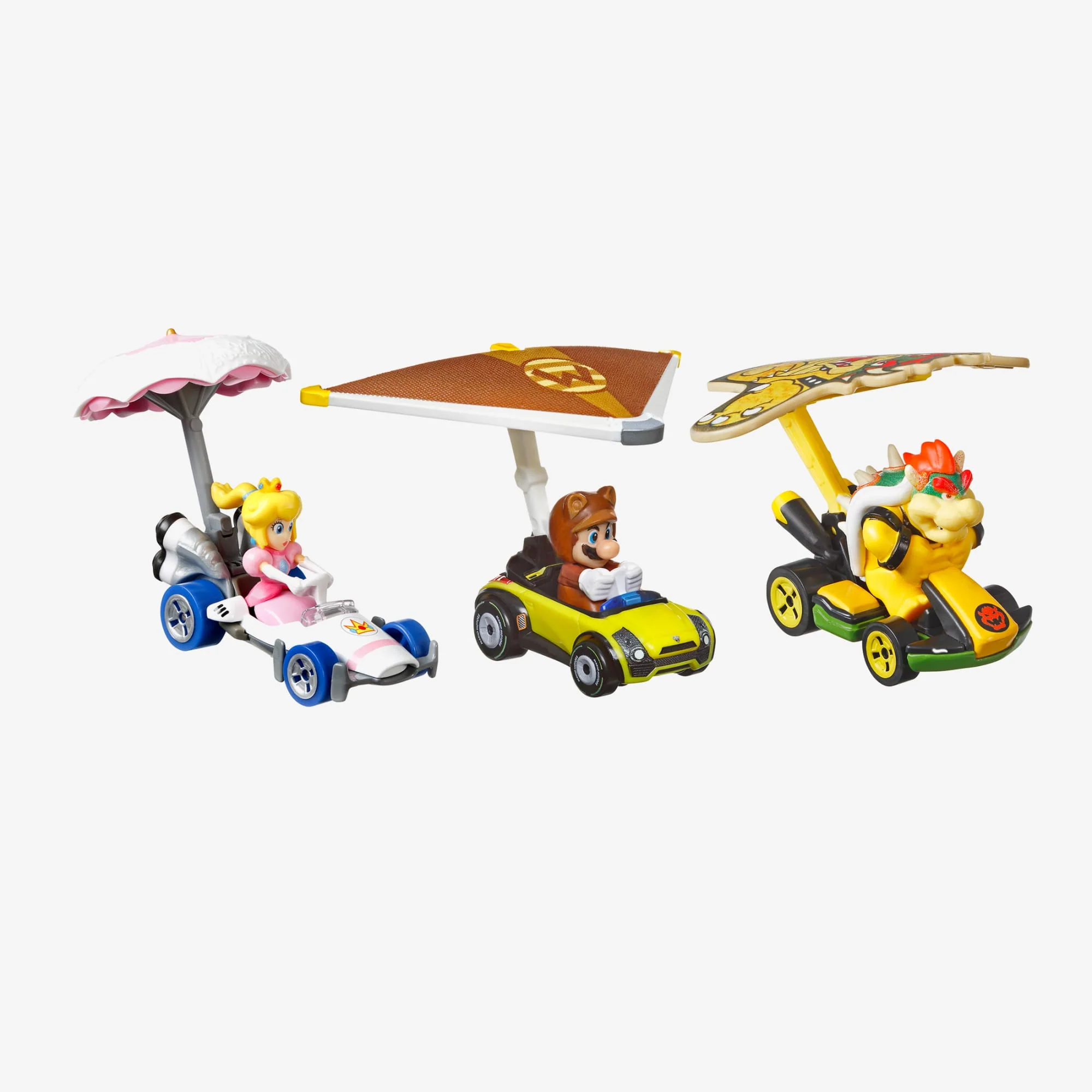 Mattel Creations Hot Wheels Mario Kart Vehicles 3-Pack