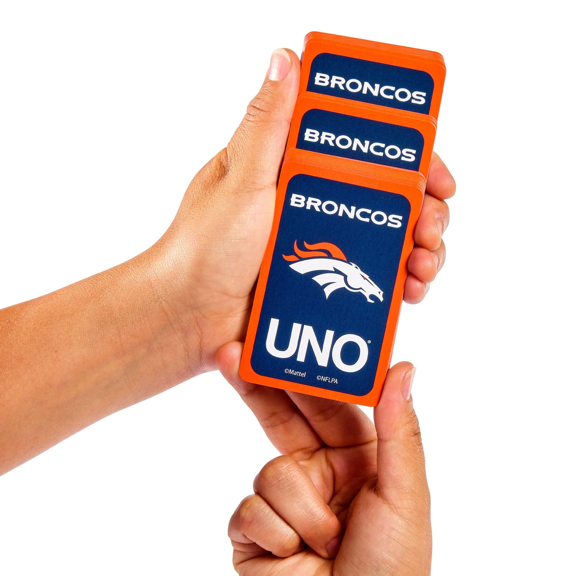 Mattel Creations UNO Fandom NFL Denver Broncos Game Deck