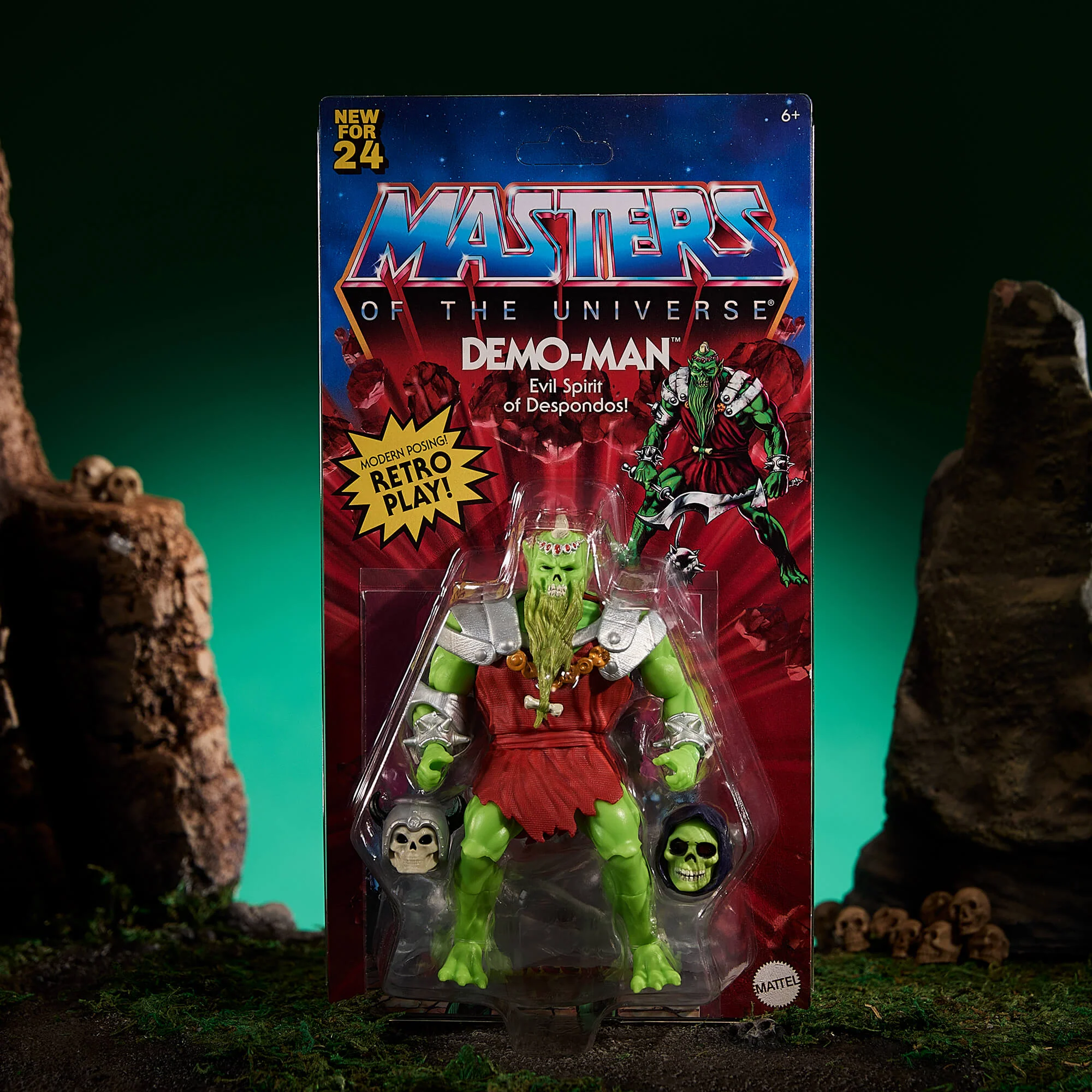 Mattel Creations MOTU Origins Demo-Man Figure