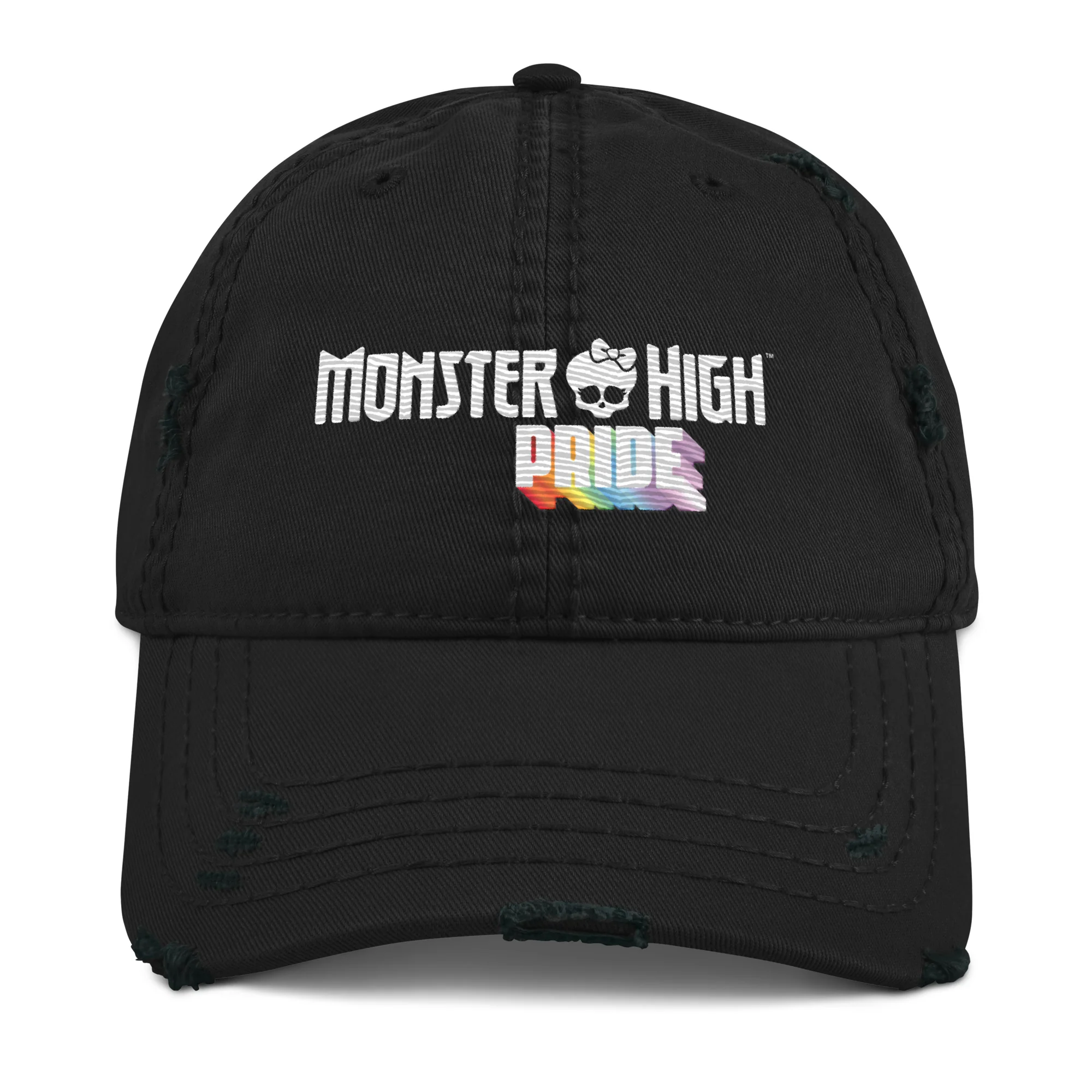 Mattel Creations Monster High Pride Logo Black Hat