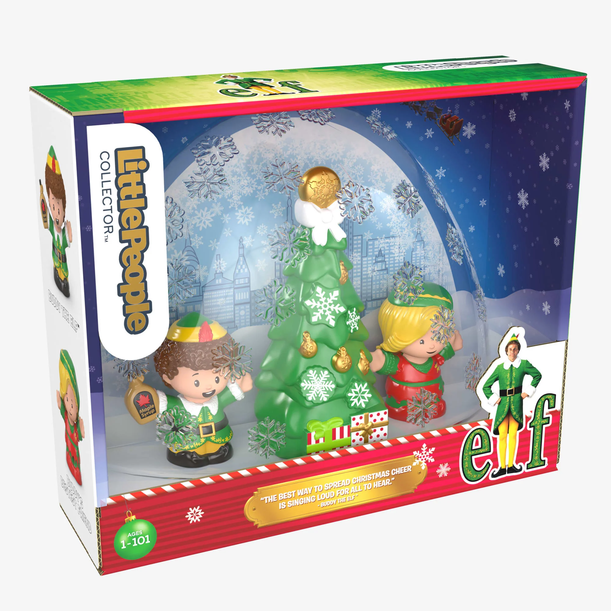 Mattel Creations Little People Collector Elf Figure Set