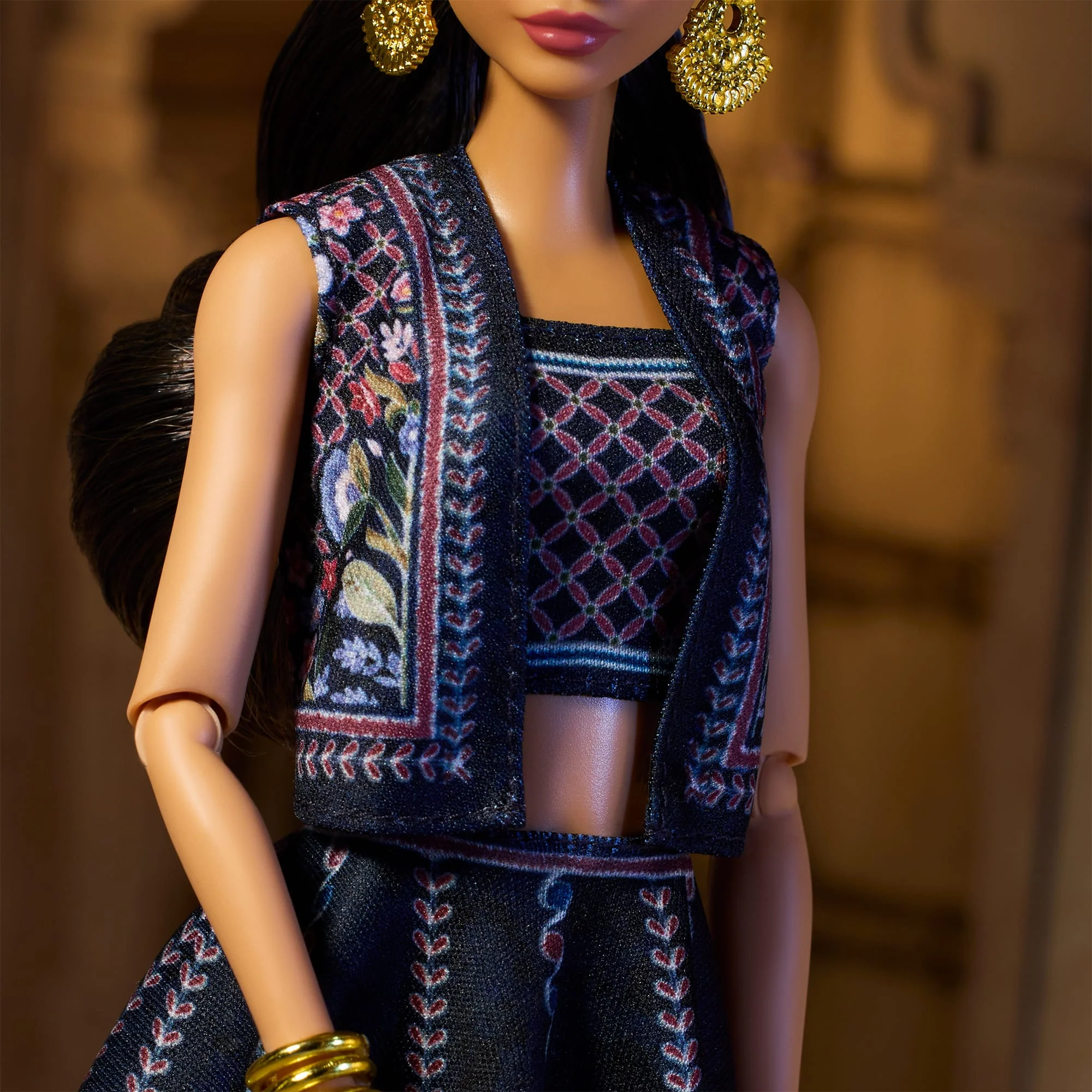 Mattel Creations Diwali Barbie Doll by Anita Dongre