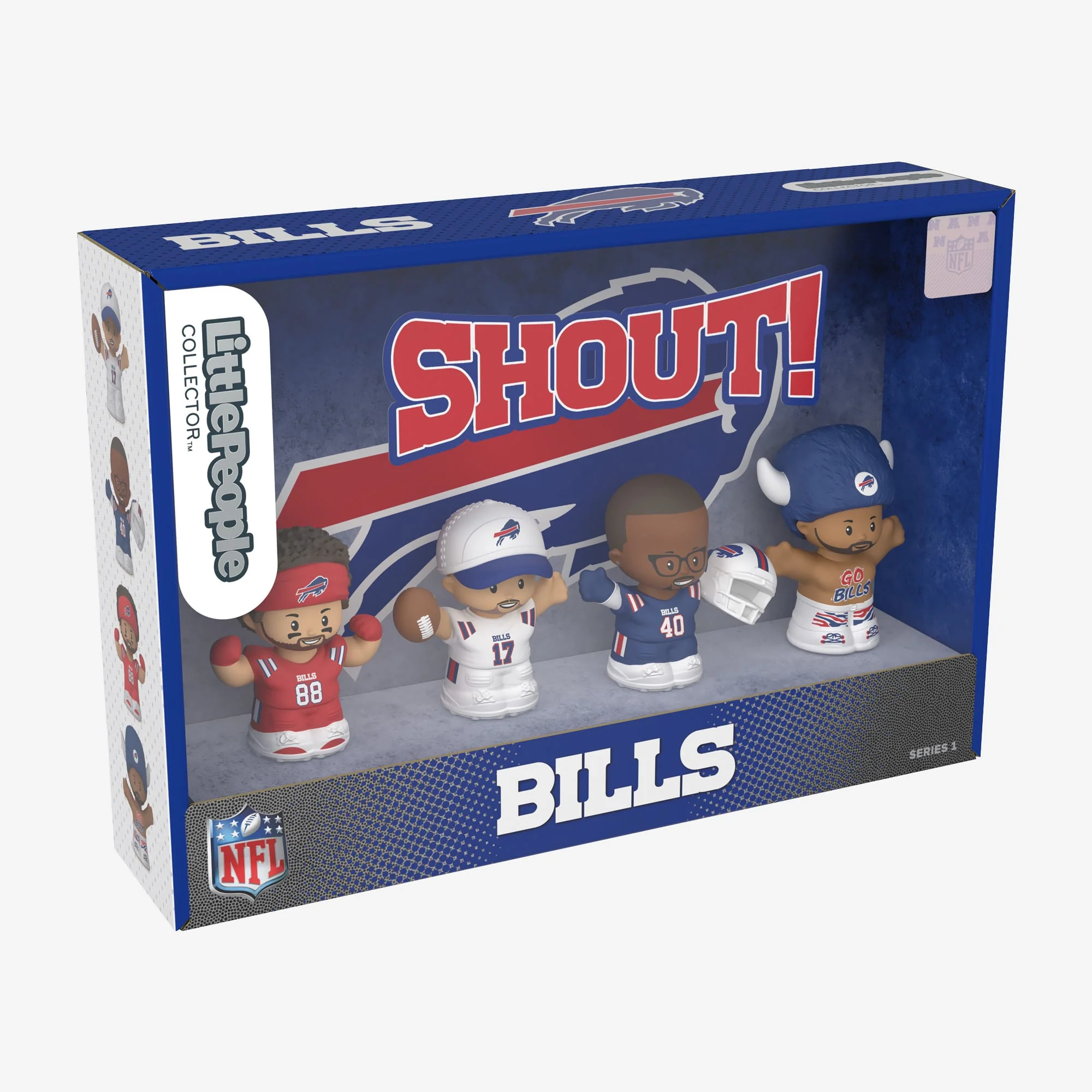 Mattel Creations Little People Collector x NFL Buffalo Bills Set