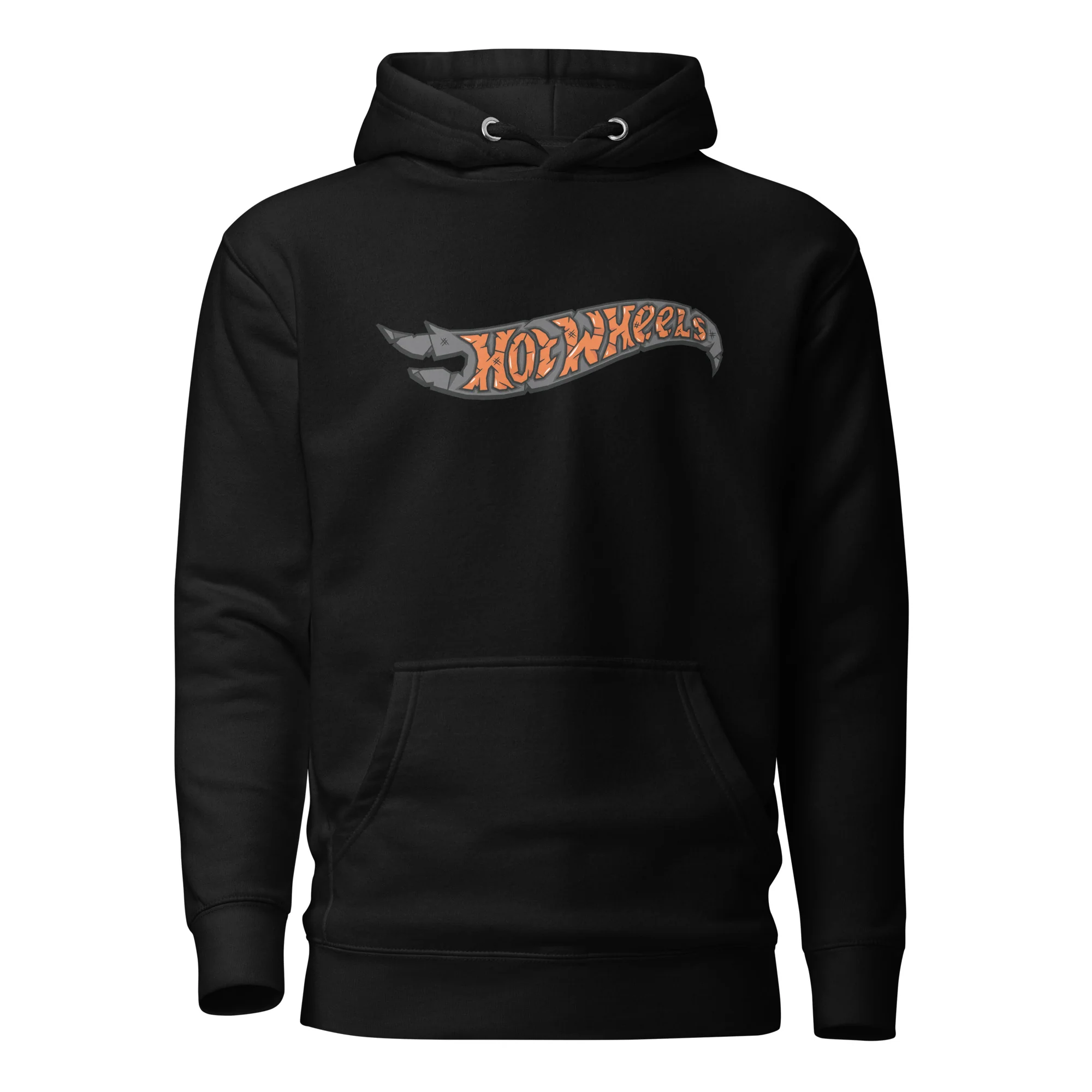 Mattel Creations Hot Wheels Mummy Logo Black Hoodie