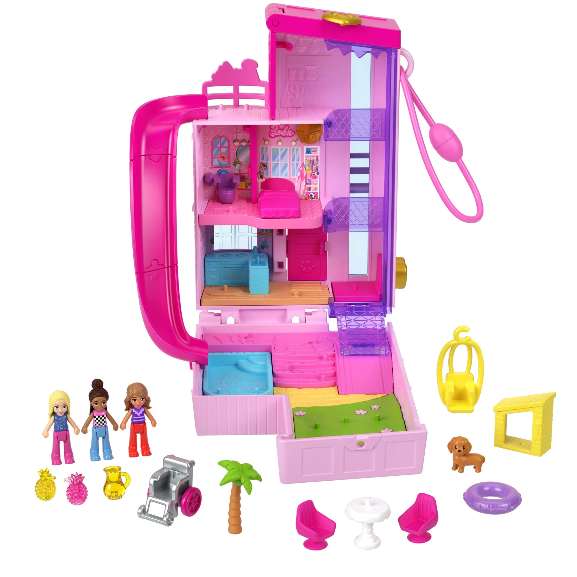 Mattel Creations Polly Pocket Barbie Dreamhouse Compact