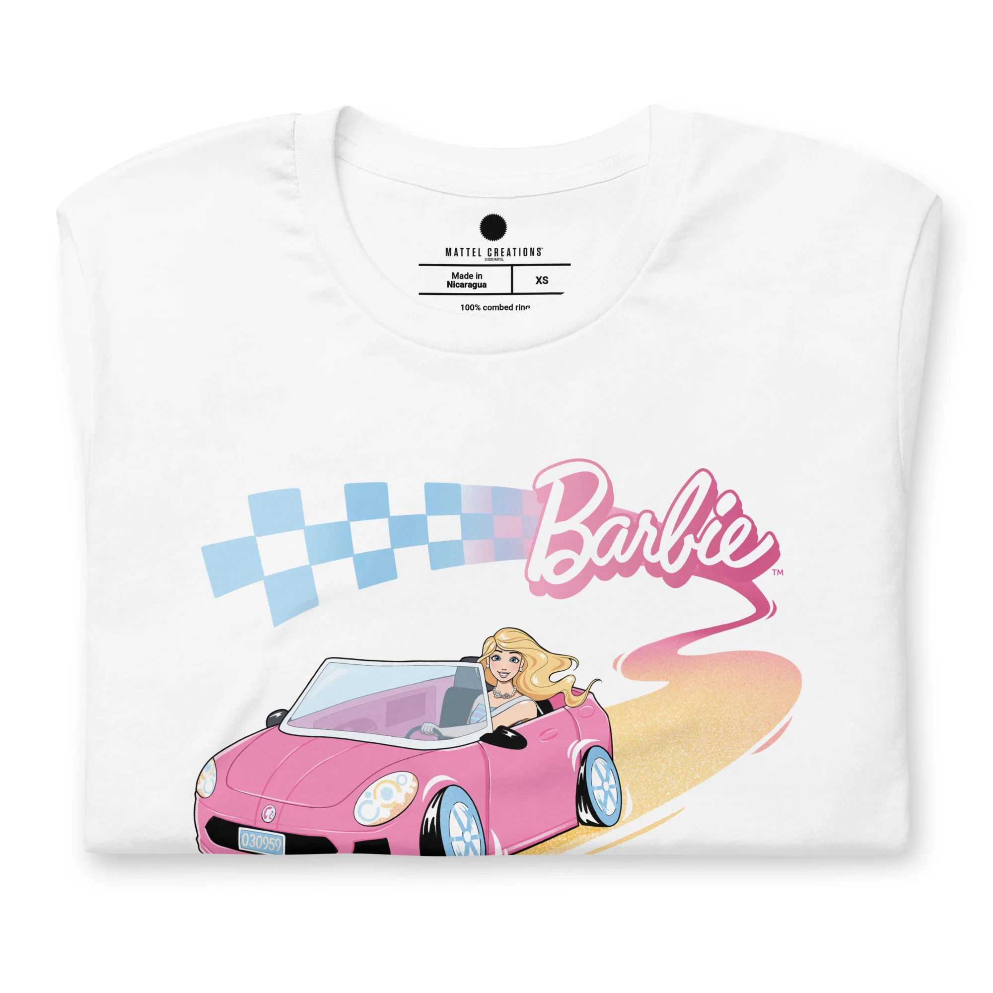 Mattel Creations Barbie MC Revealed Fan-Designed White T-Shirt
