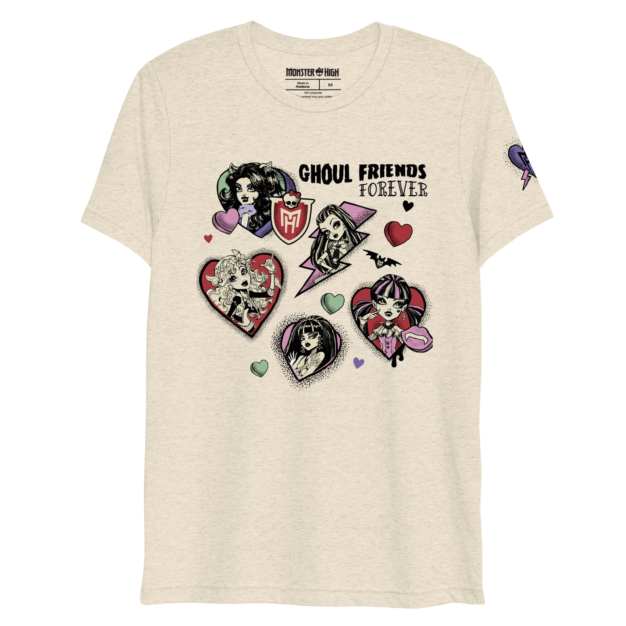 Mattel Creations Monster High Ghoul Friends Forever T-Shirt