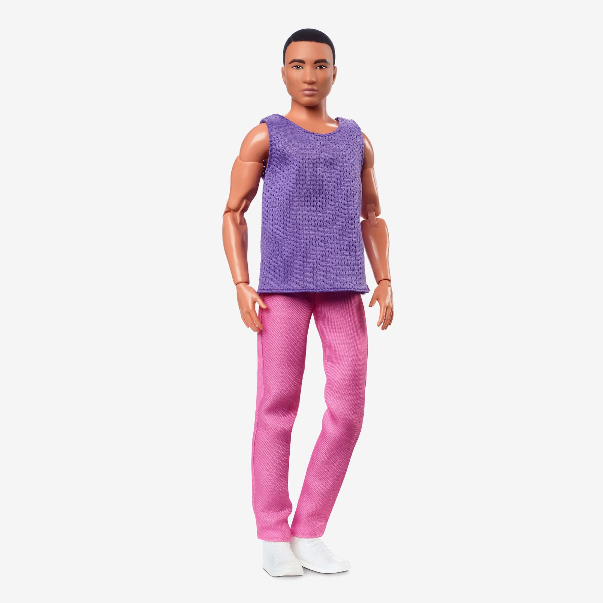 Mattel Creations Barbie Looks Ken Doll (Original, Short Black Hair)