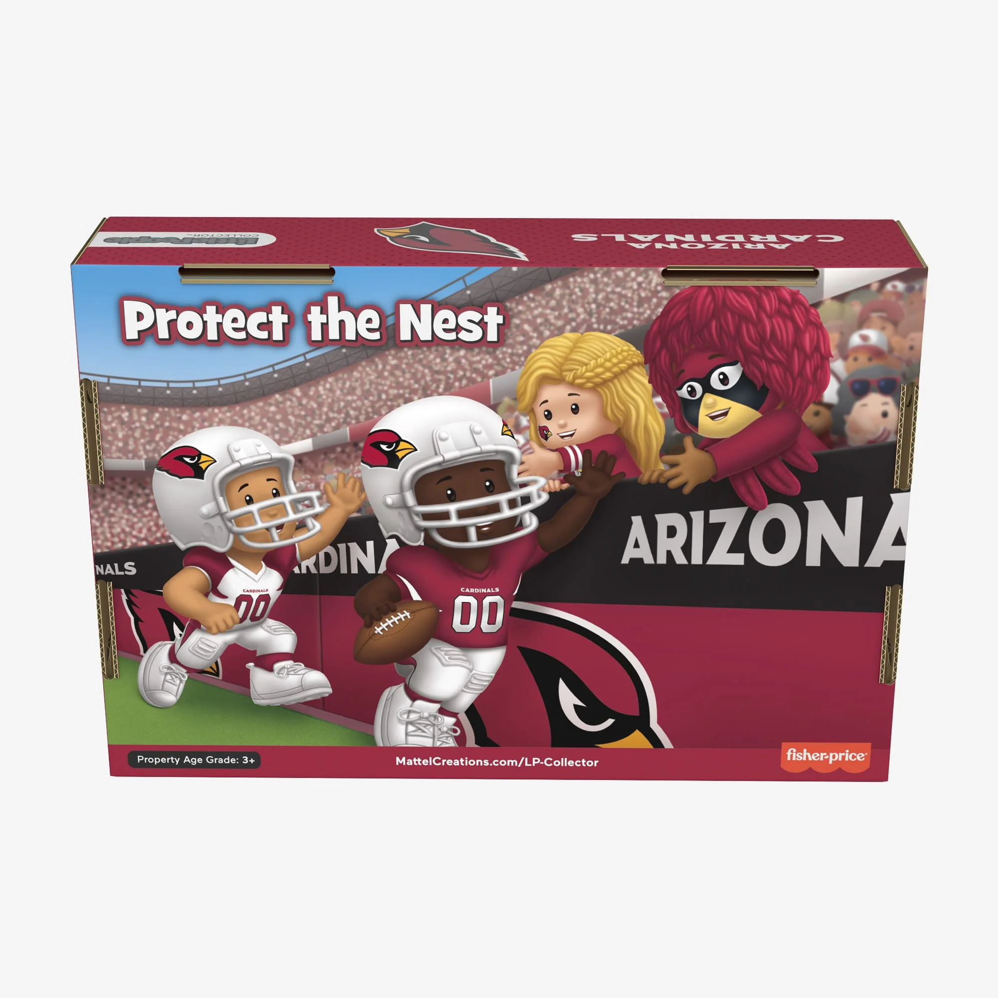 Mattel Creations Little People Collector x NFL Arizona Cardinals Set