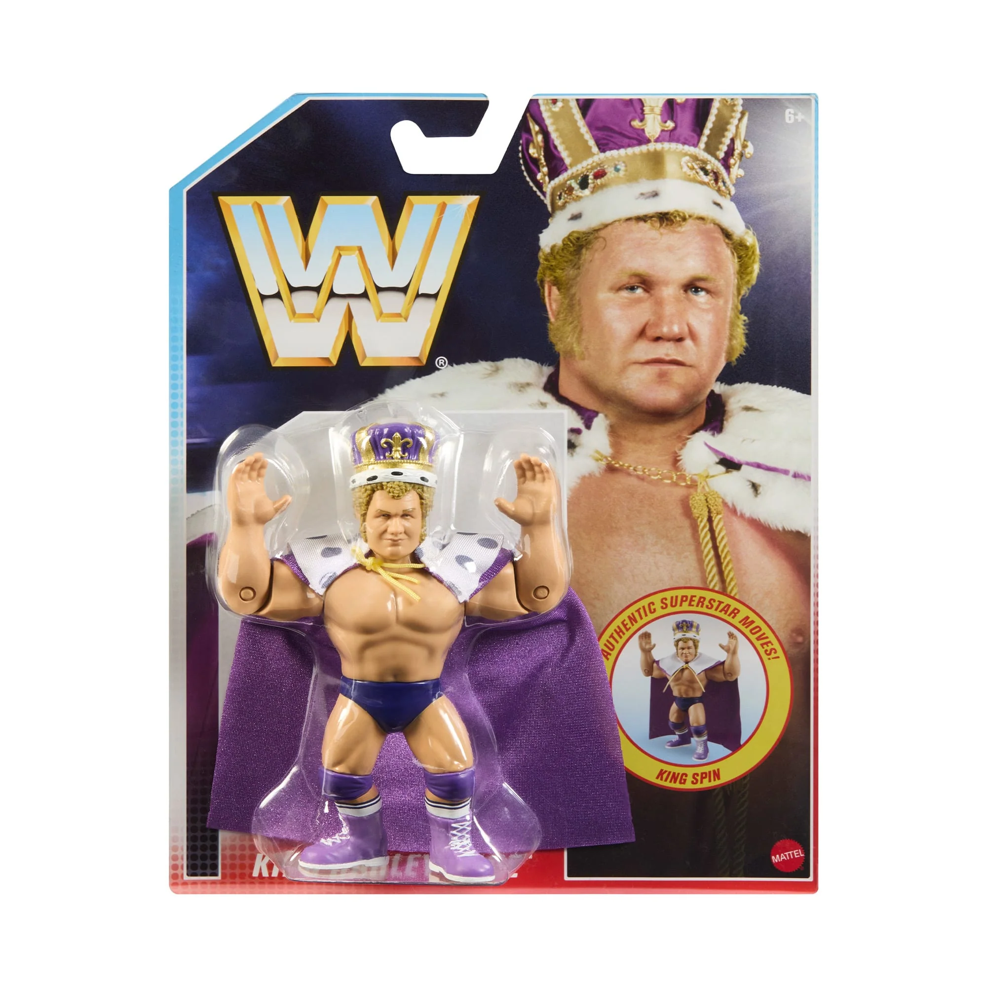 Mattel Creations WWE Official Retro 4-Pack Action Figures