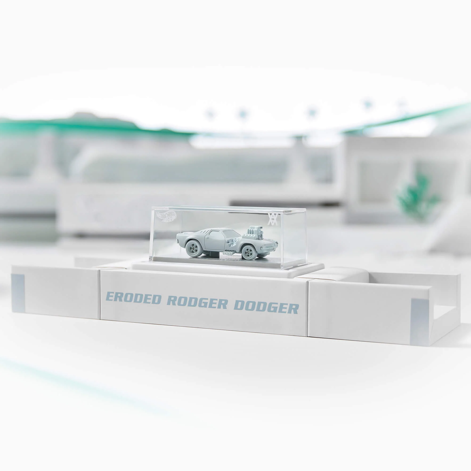 Mattel Creations Hot Wheels x Daniel Arsham Eroded Rodger Dodger