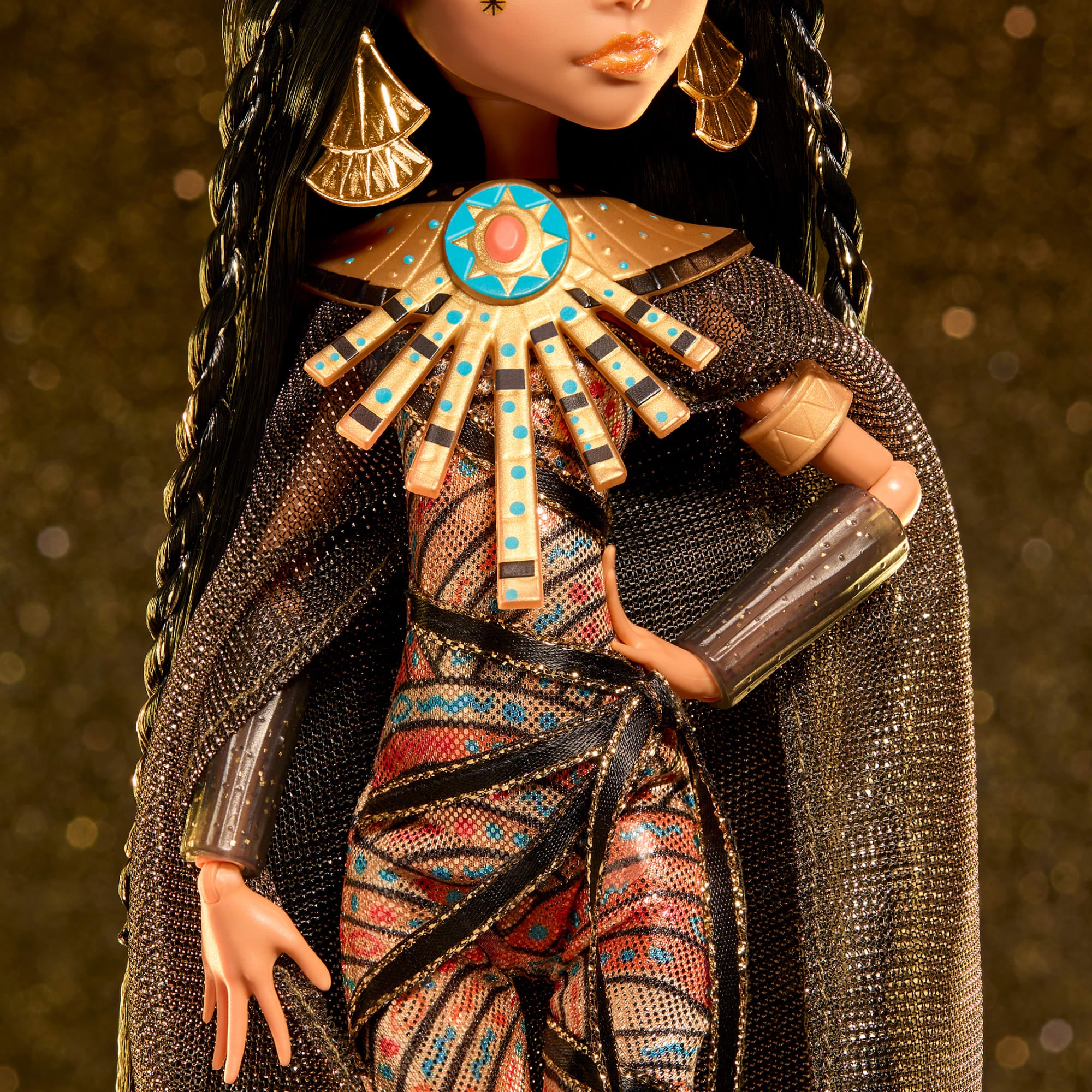 Mattel Creations Monster High Haunt Couture Midnight Runway Cleo De Nile Doll
