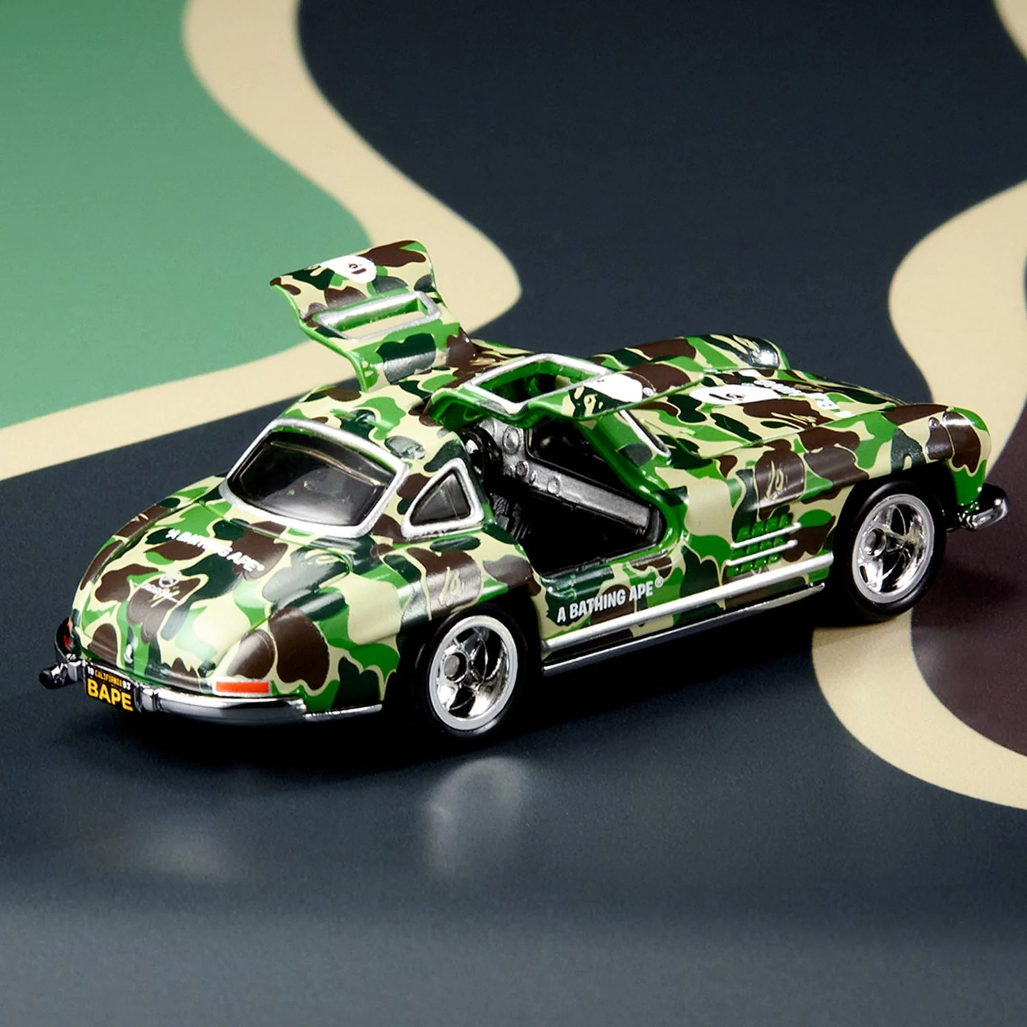 Mattel Creations BAPE Hot Wheels 1955 Mercedes-Benz 300 SL