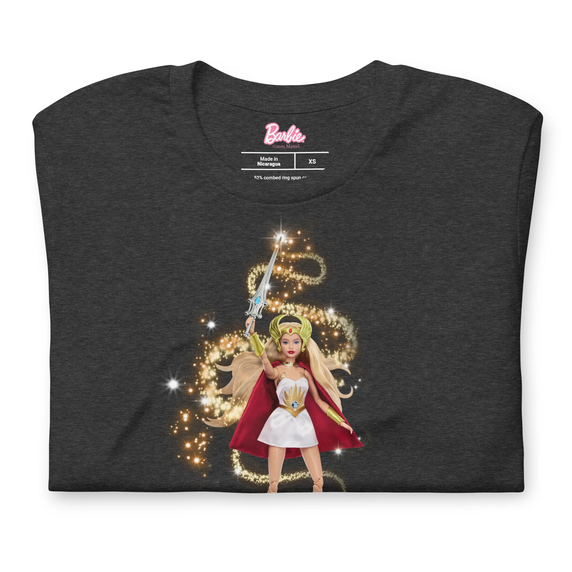 Mattel Creations Barbie She-Ra Grey T-Shirt