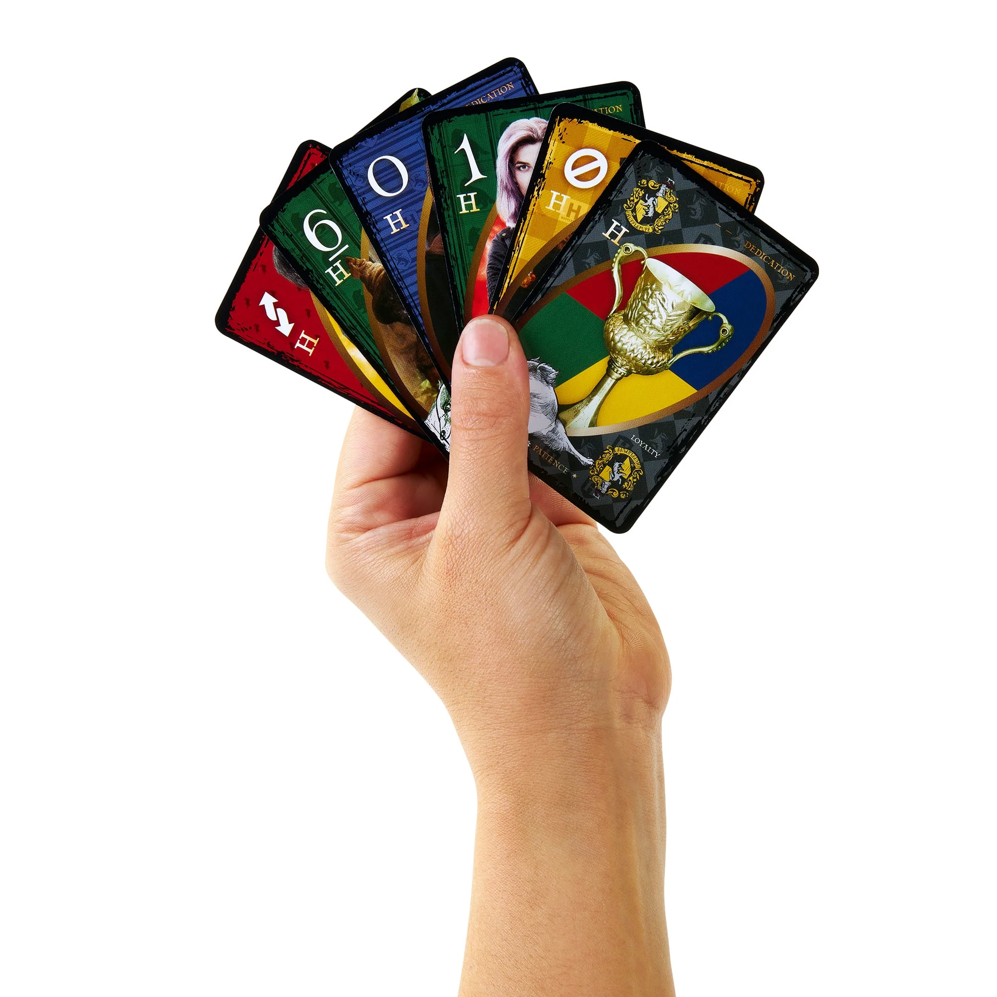 Mattel Creations UNO Fandom Harry Potter Hufflepuff Game Deck