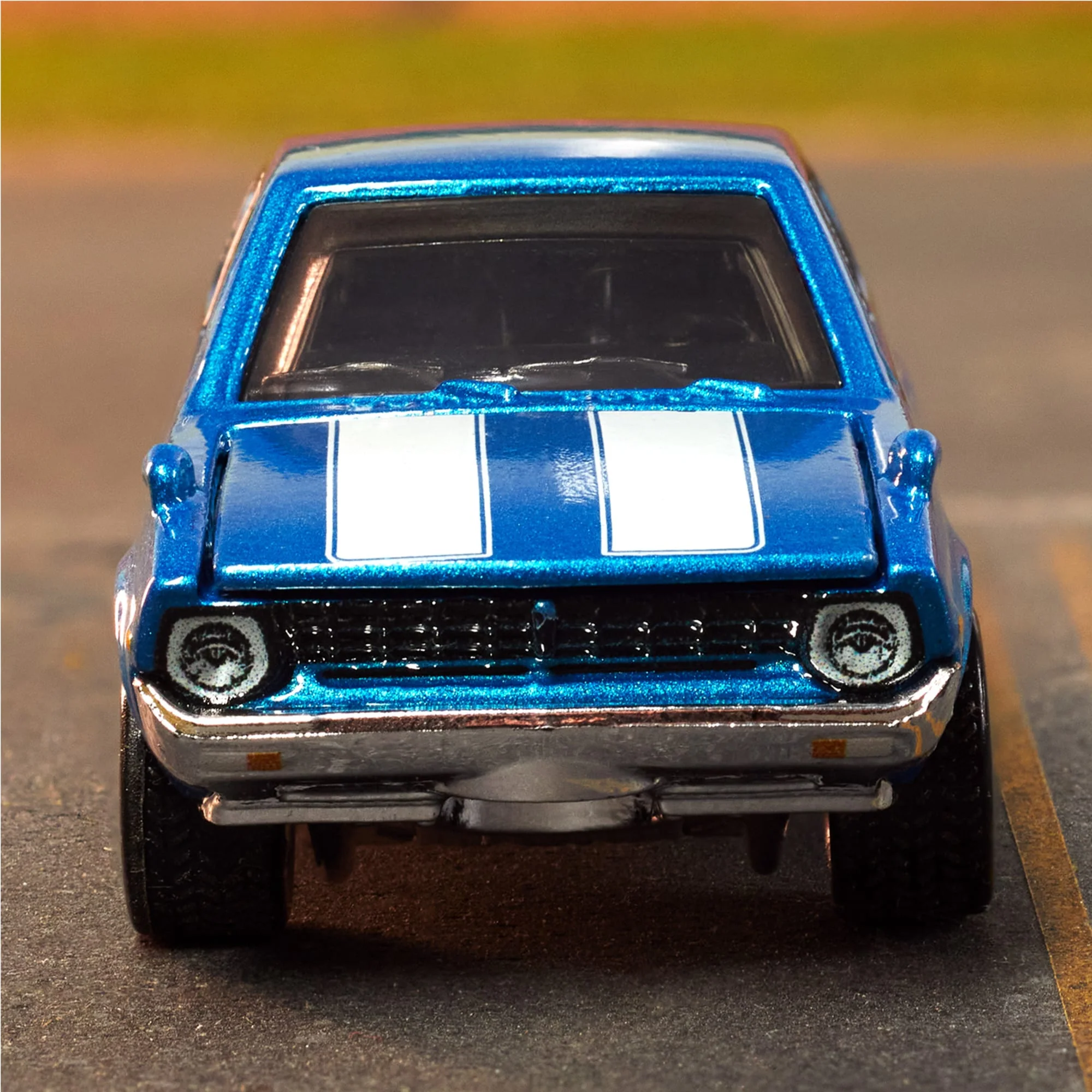 Mattel Creations Matchbox 1975 Mitsubishi Lancer Celeste