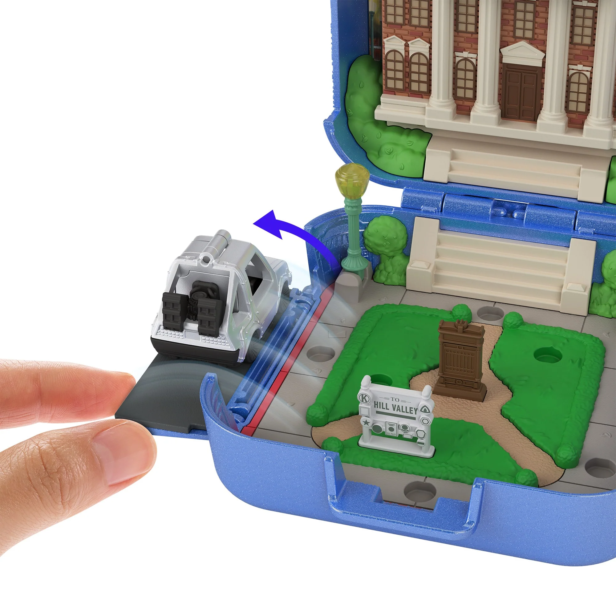 Mattel Creations Polly Pocket Back to the Future Compact