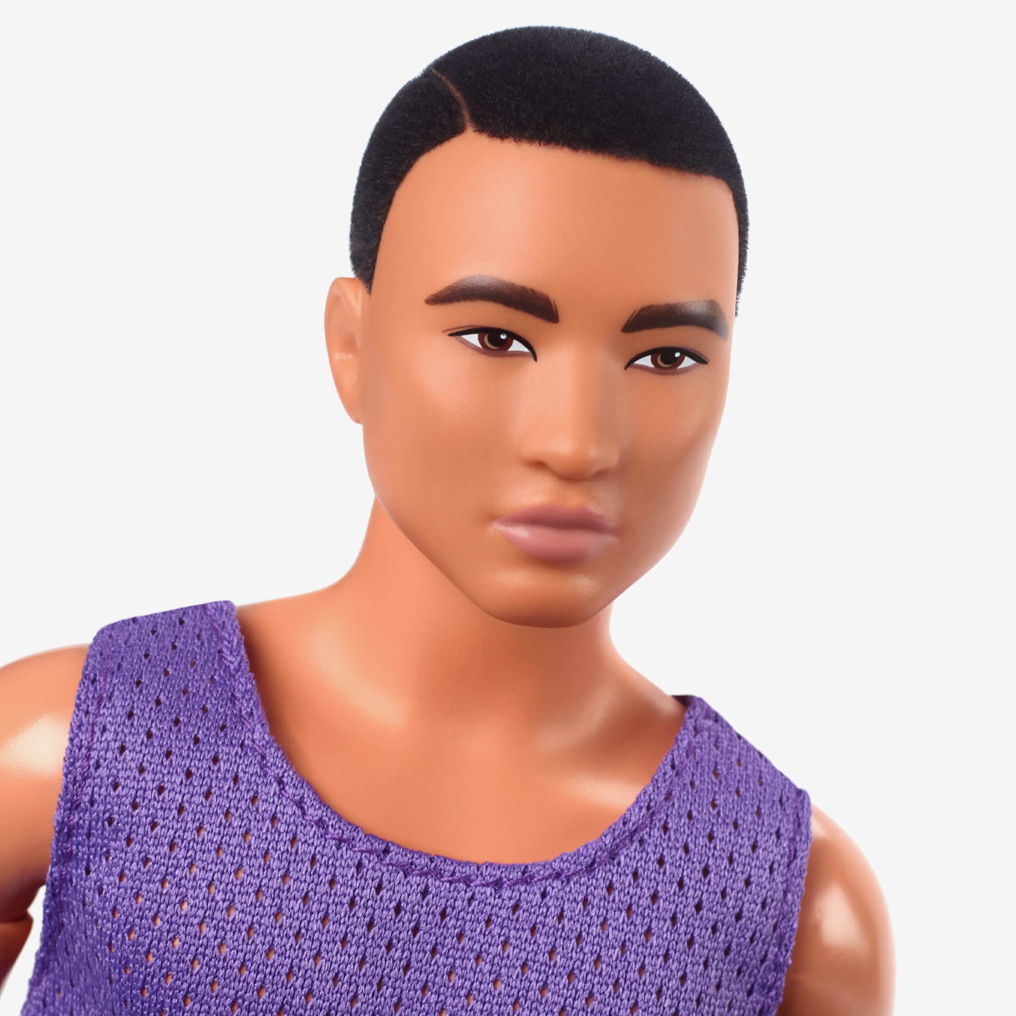 Mattel Creations Barbie Looks Ken Doll (Original, Short Black Hair)