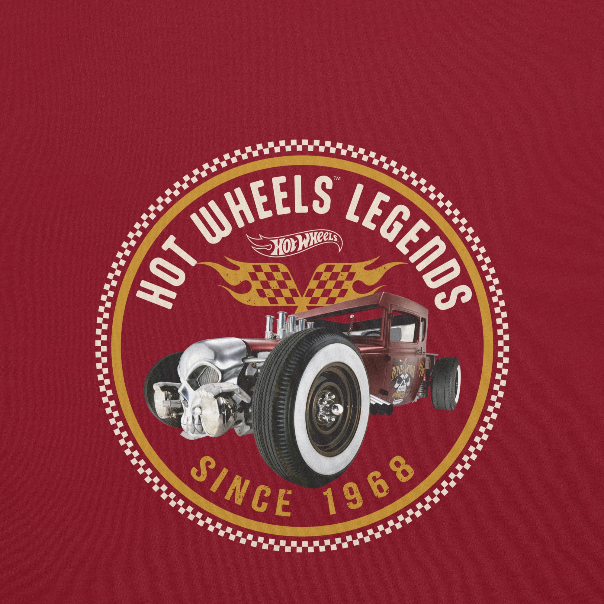 Mattel Creations Hot Wheels Legends Red T-Shirt