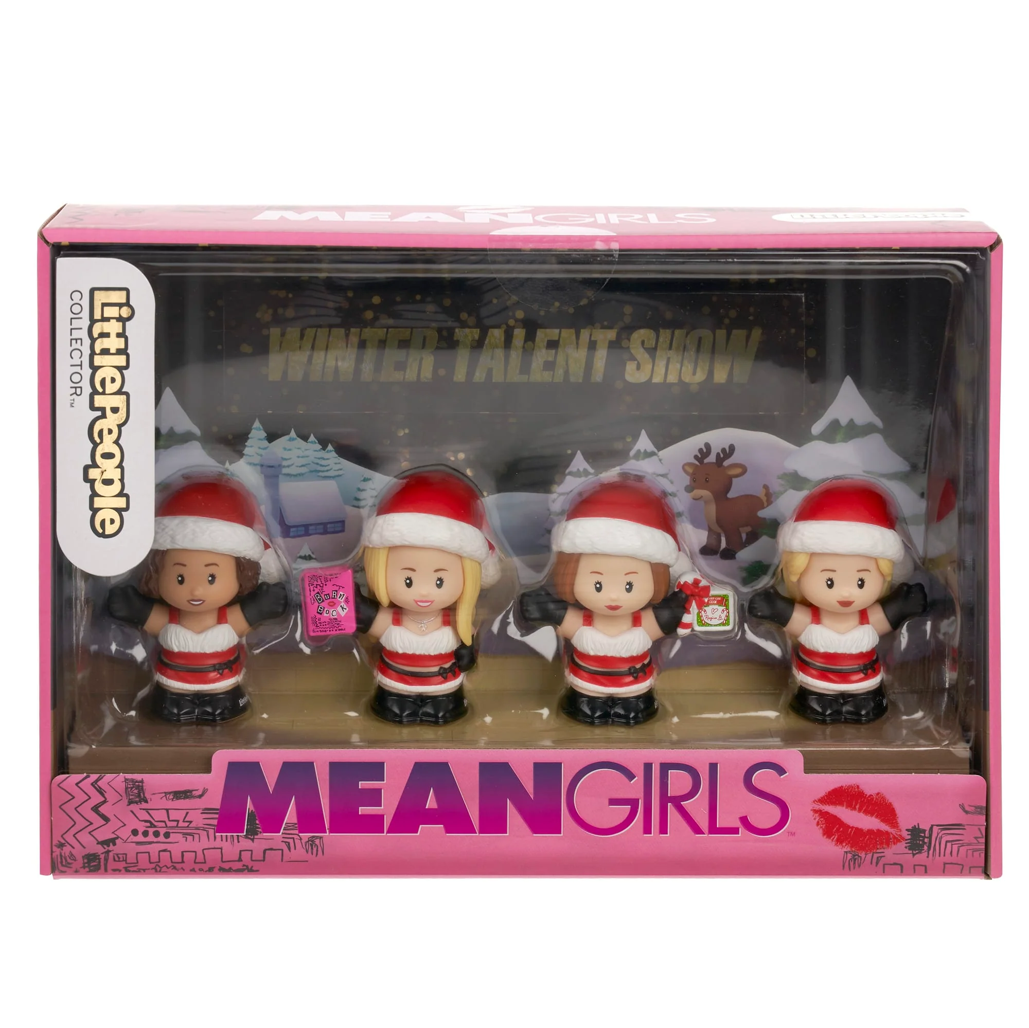 Mattel Creations Little People Collector Mean Girls Movie Special Edition Holiday Set