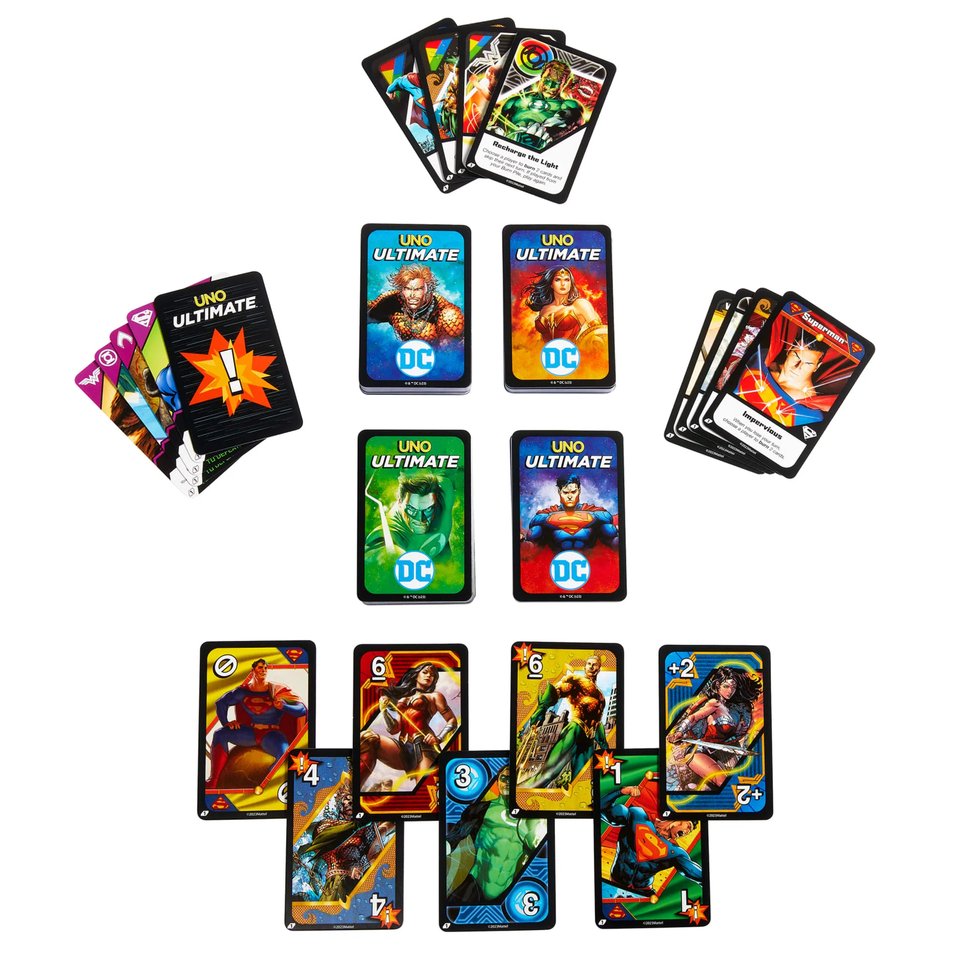 Mattel Creations UNO Ultimate DC Card Game