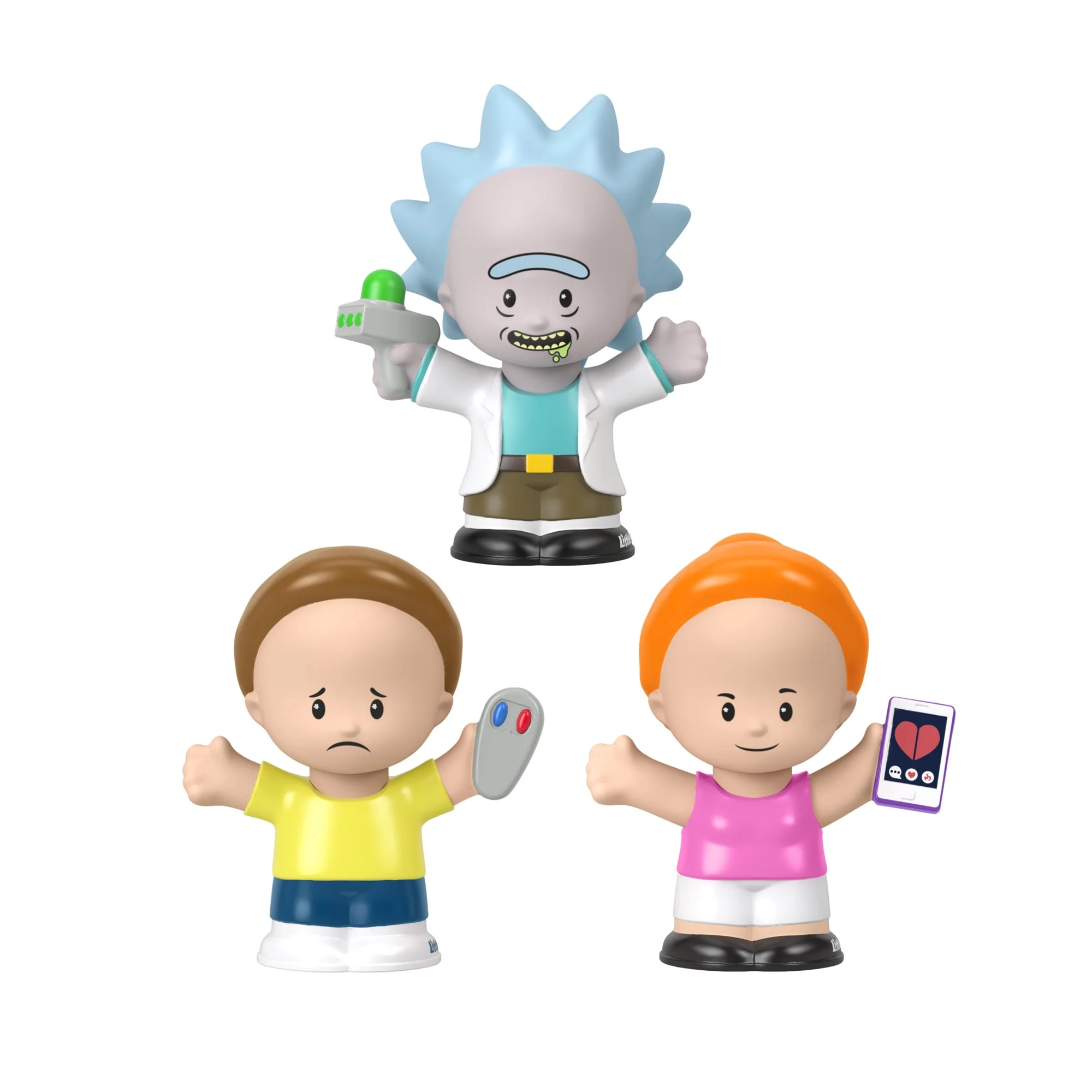 Mattel Creations Little People Collector Rick and Morty Figure Set