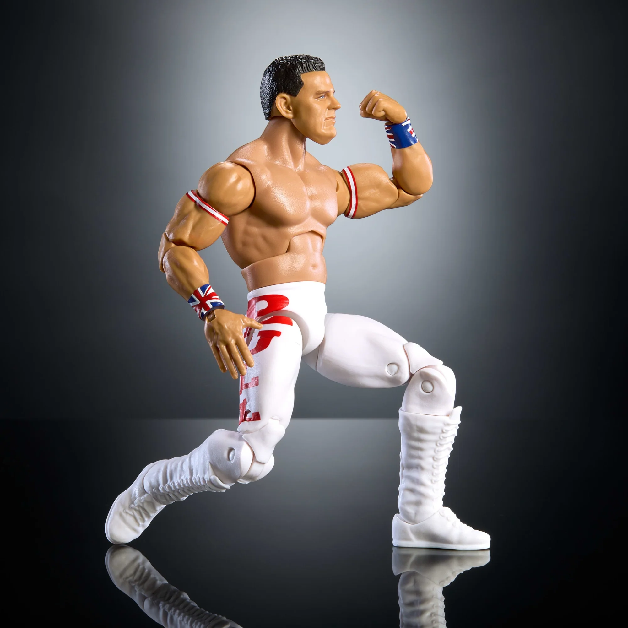 Mattel Creations WWE Elite Collection Monday Night War British Bulldog Action Figure & Plus Golga Build-A-Figure Parts