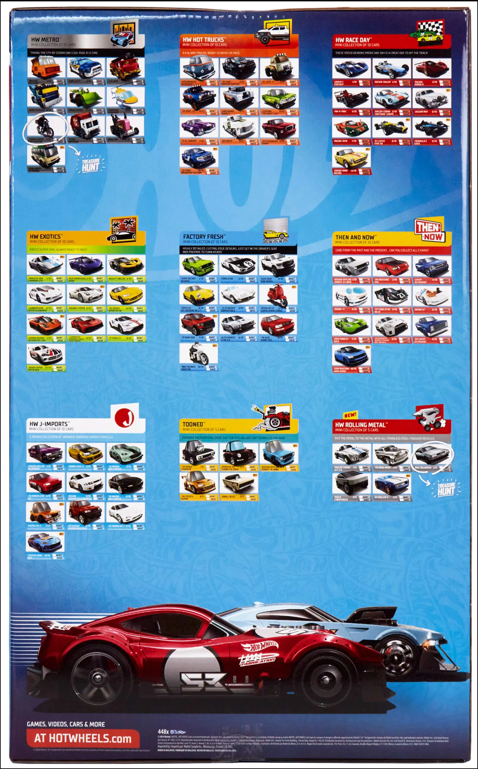 Mattel Creations RLC Exclusive 2024 Hot Wheels Factory-Sealed Set
