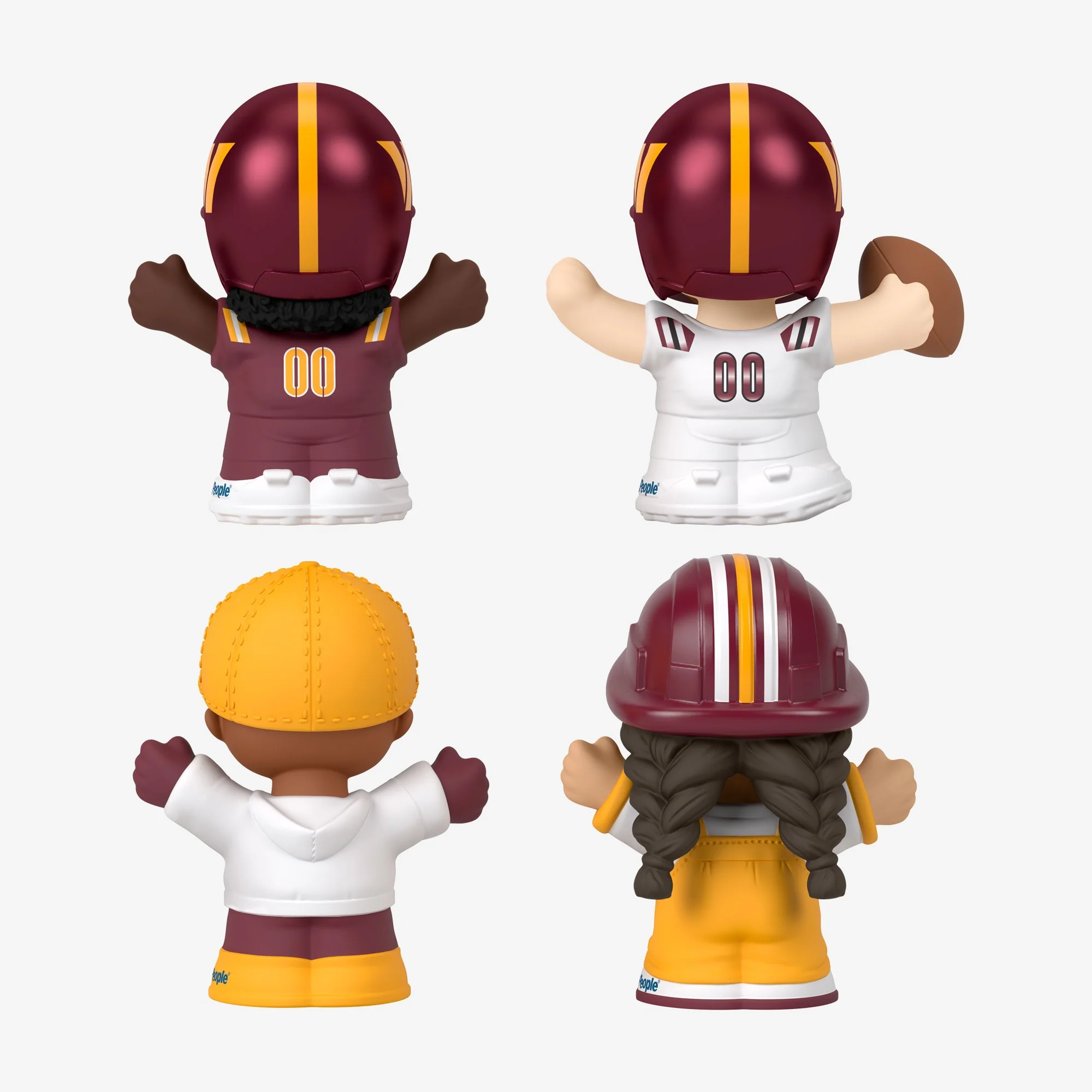 Mattel Creations Little People Collector x NFL Washington Commanders Set