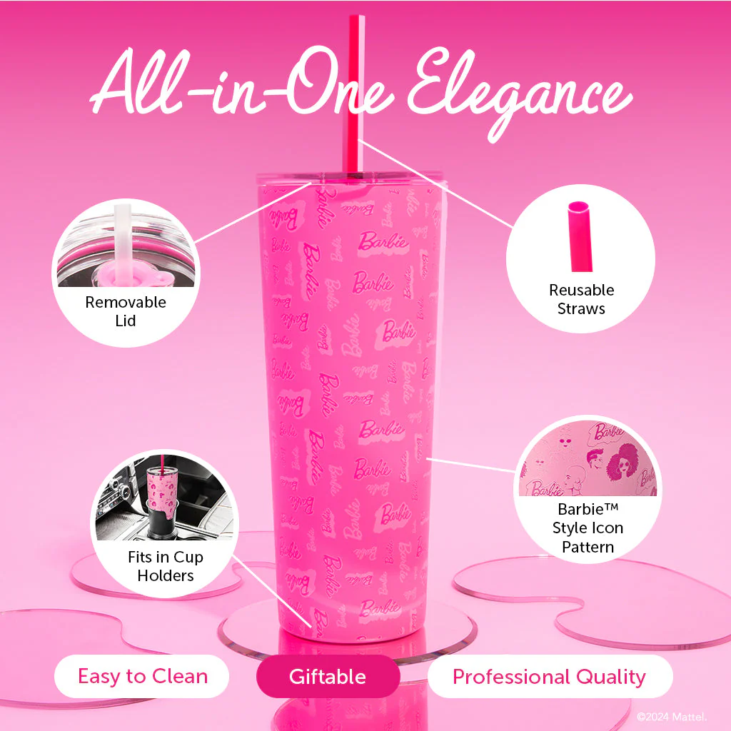 Mattel Creations Barbie™ Style Icon Tumbler - 24 Oz