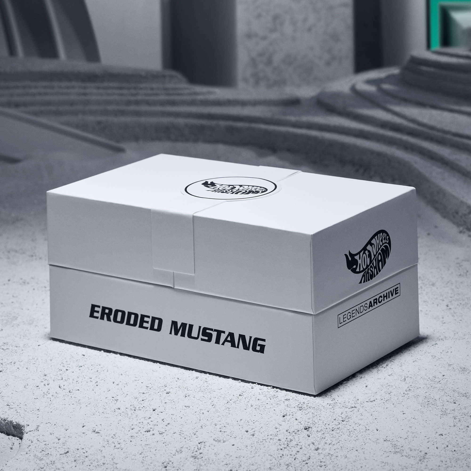 Mattel Creations Hot Wheels x Daniel Arsham Eroded Ford Mustang