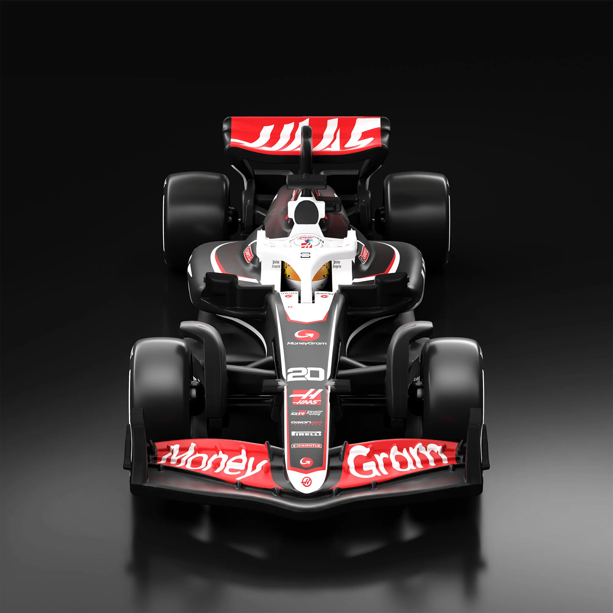 Mattel Creations Hot Wheels F1 Series: MoneyGram Haas F1 Team VF-24 Car #20