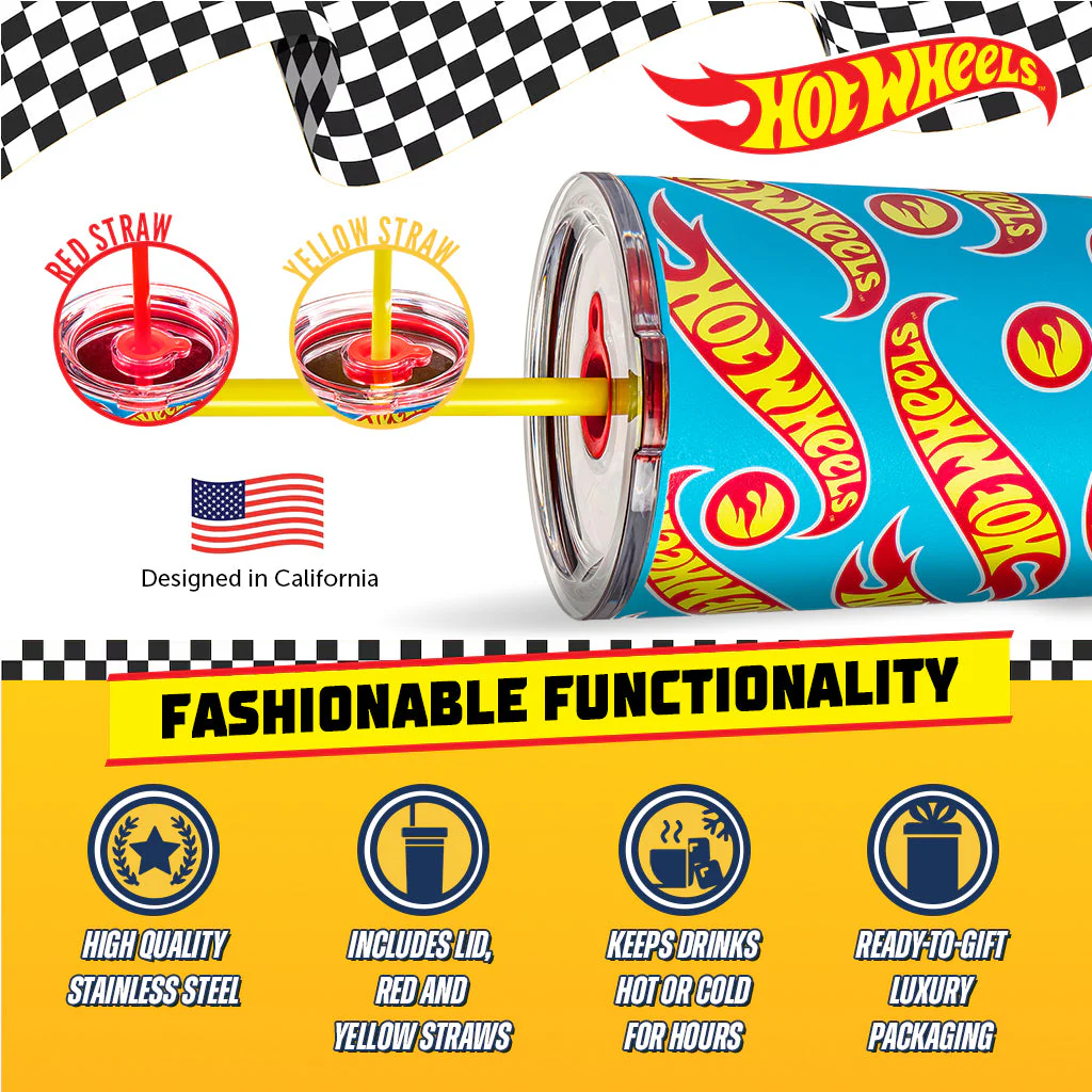 Mattel Creations Hot Wheels™ Race Team Tumbler - 24 oz