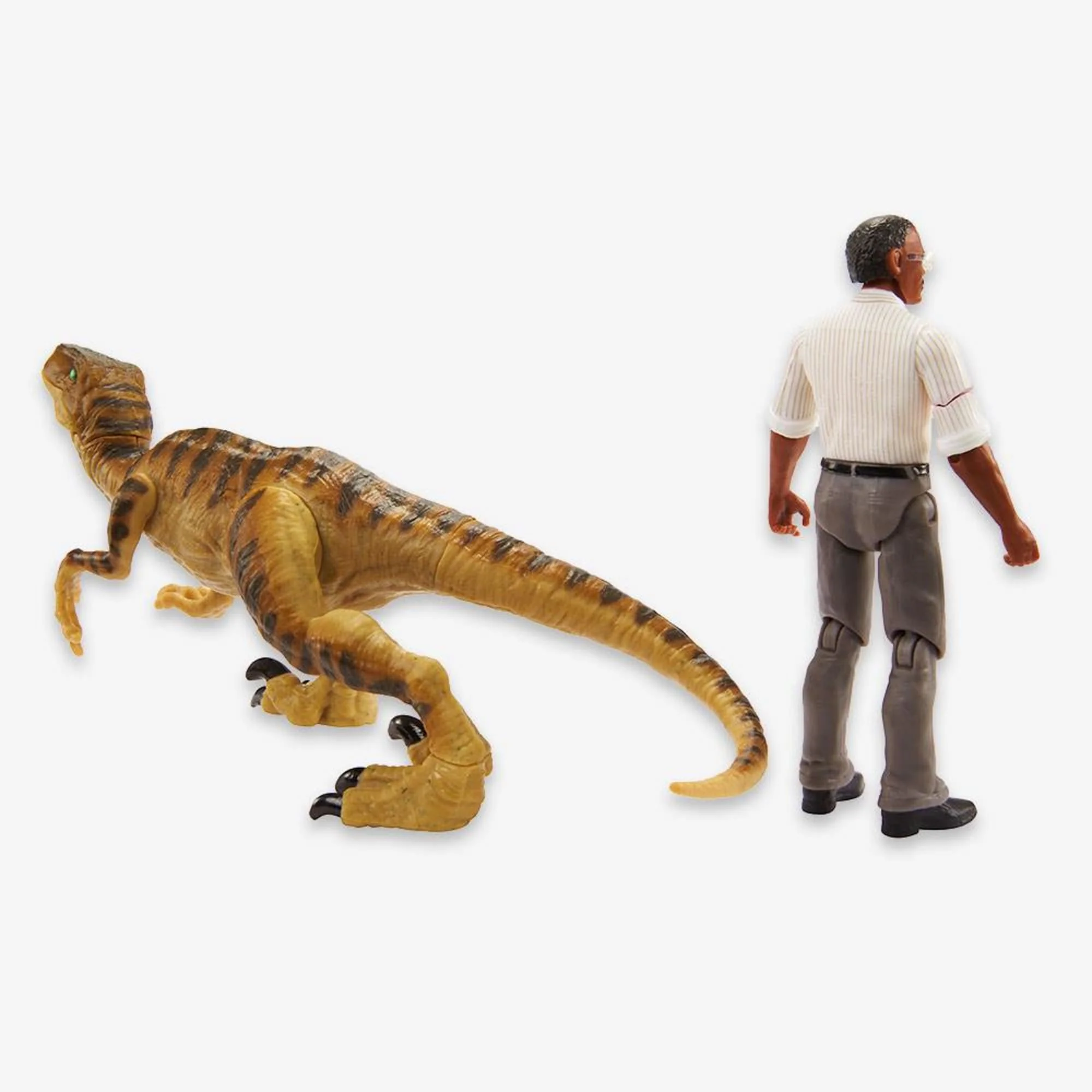 Mattel Creations Jurassic Park Final Scene Ray Arnold
