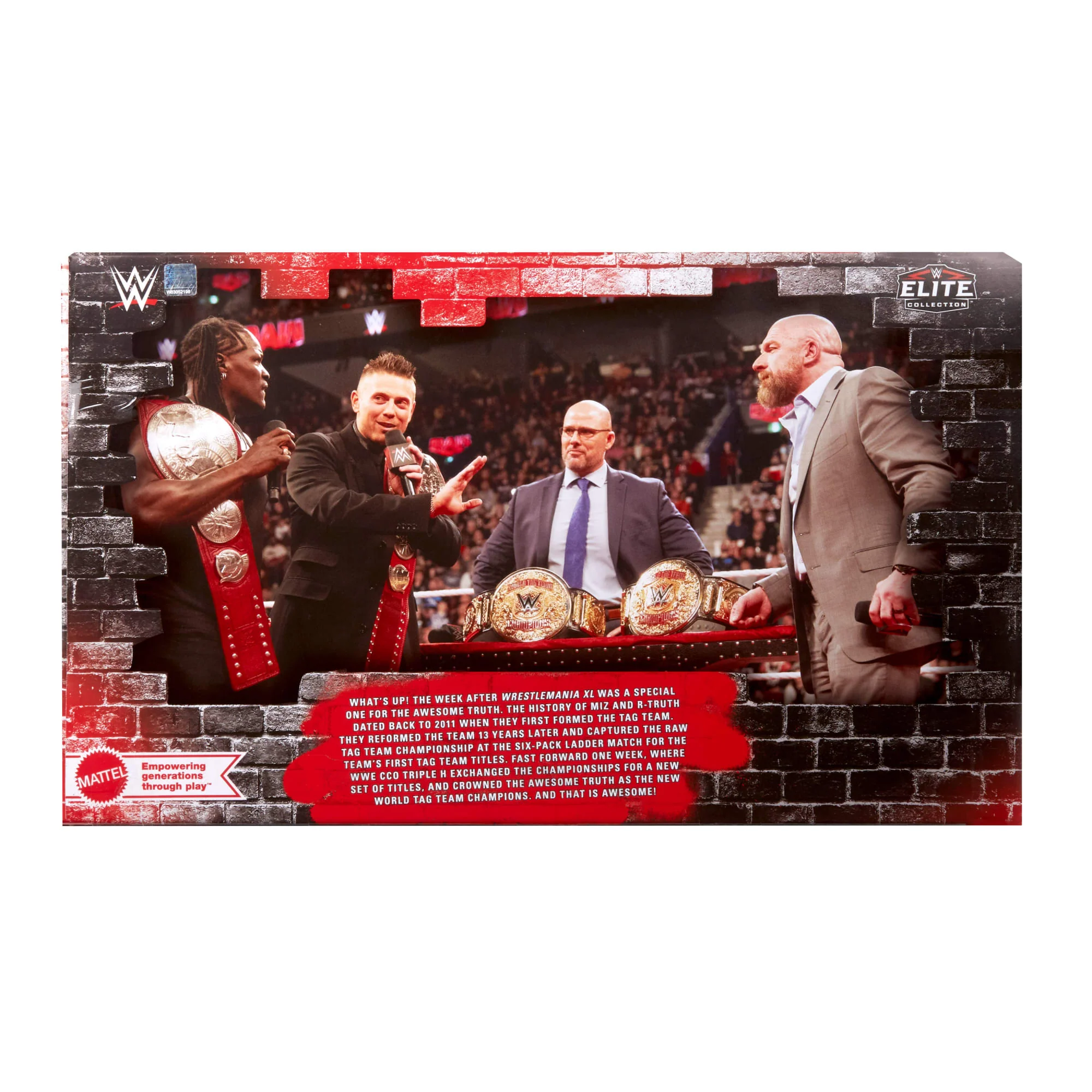 Mattel Creations WWE Awesome Truth Elite Collection 3-Pack
