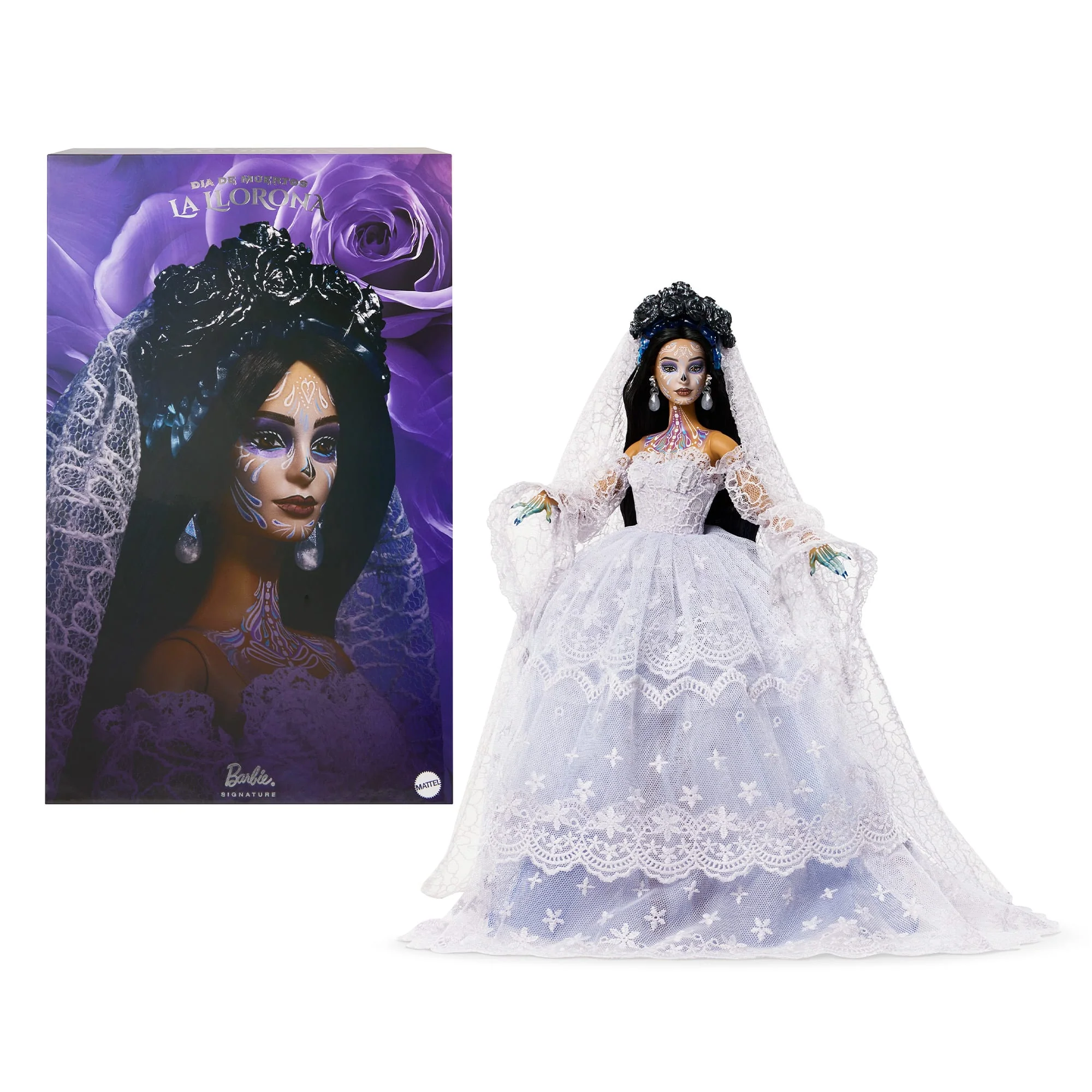 Mattel Creations Barbie Día De Muertos La Llorona Doll