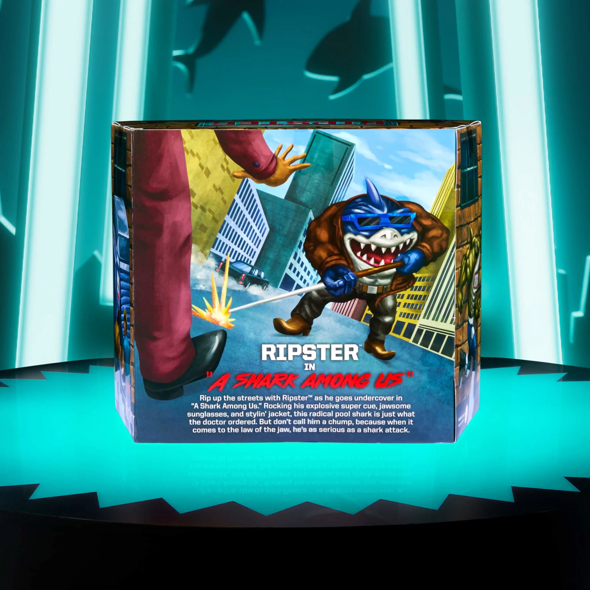 Mattel Creations Street Sharks Ripster “A Shark Among Us