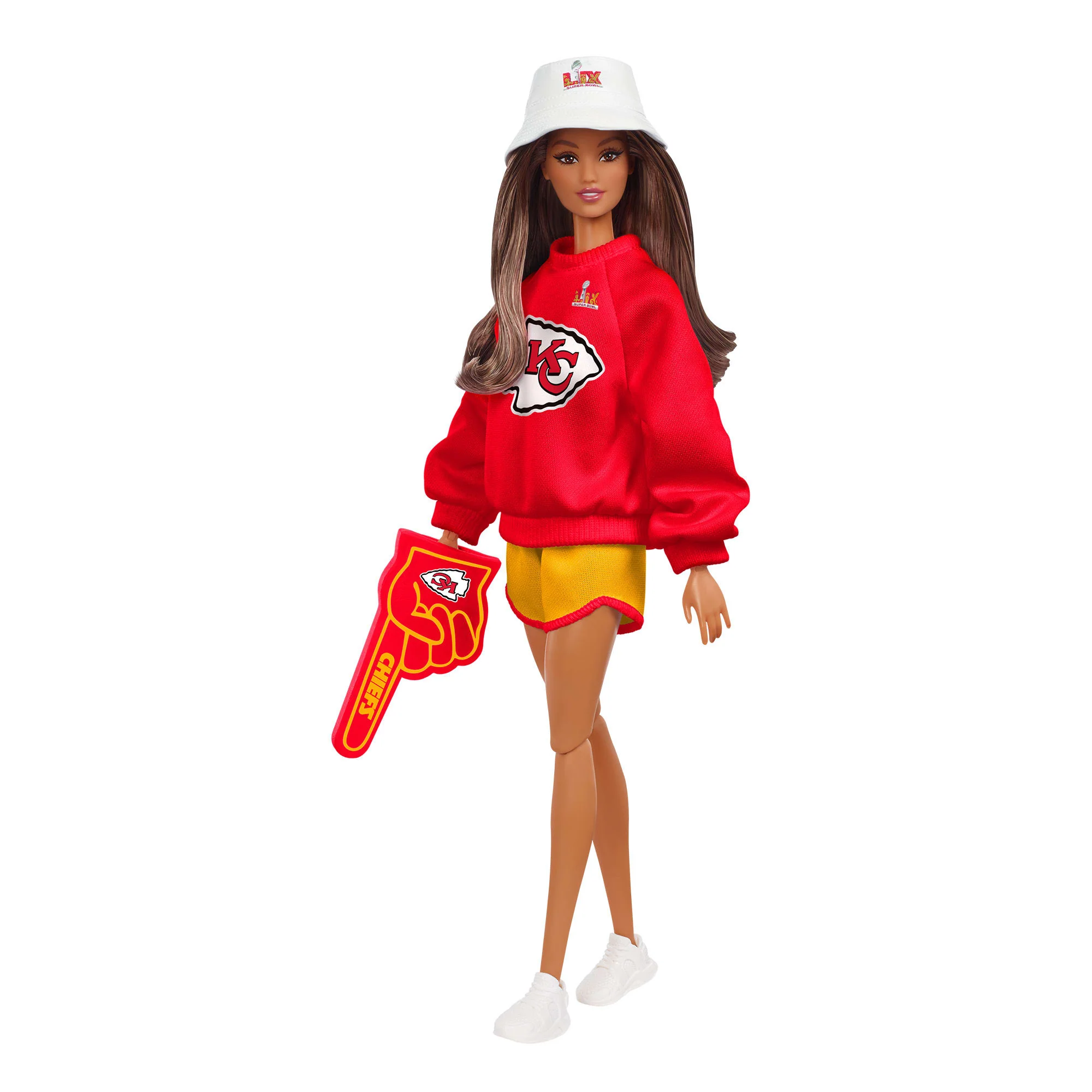 Mattel Creations Barbie x Super Bowl Chiefs Doll 2