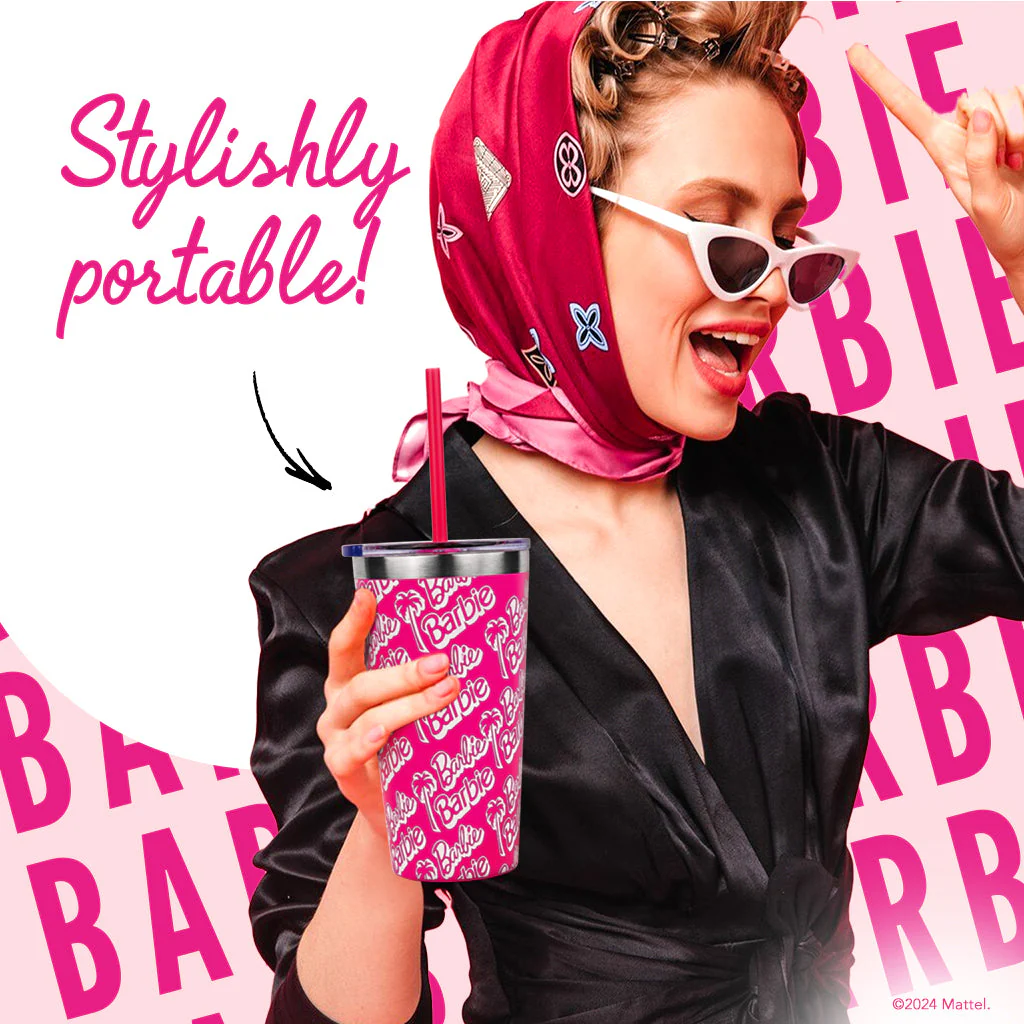 Mattel Creations Barbie™ X Dragon Glassware® Tumbler - 16 Oz