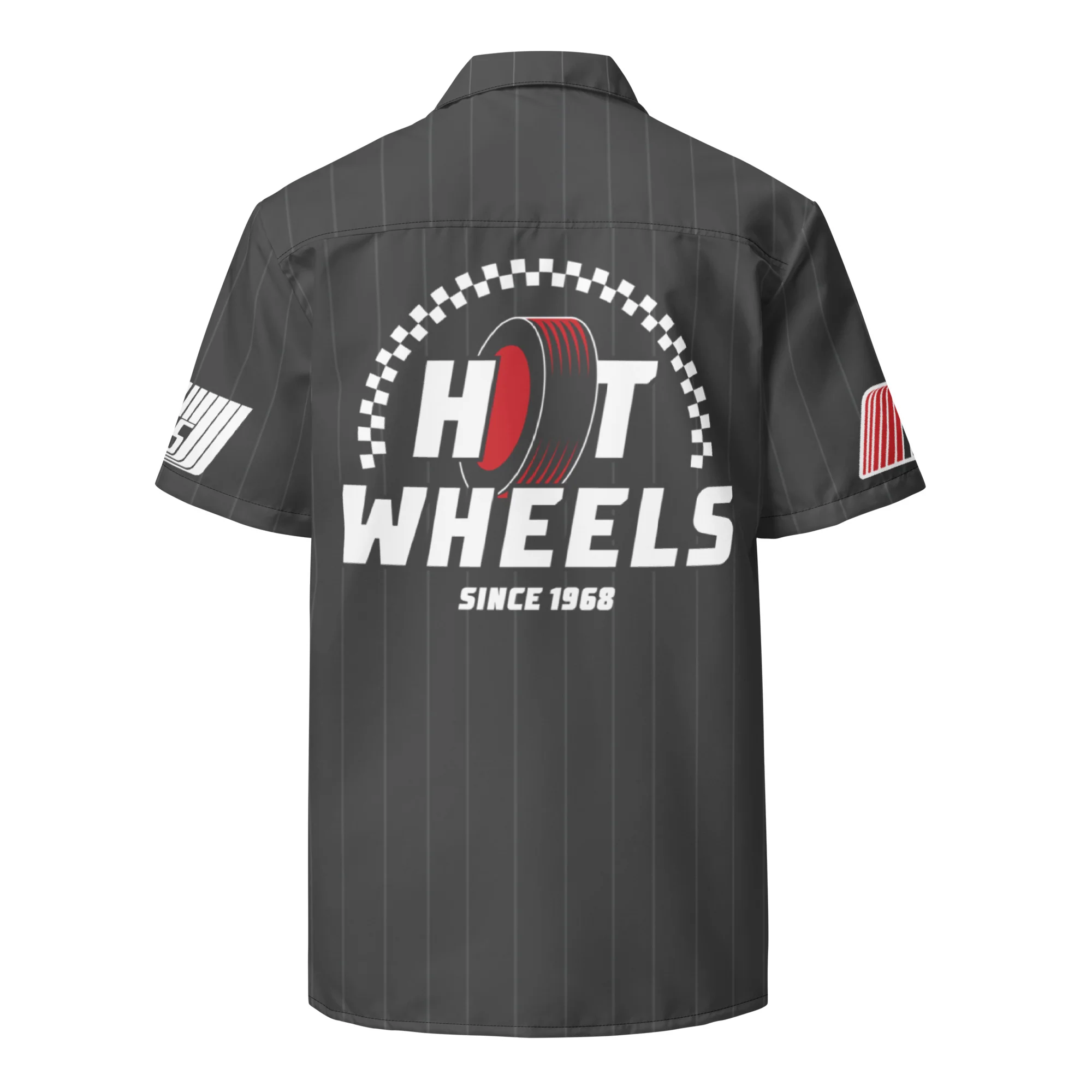 Mattel Creations Hot Wheels No Limits Grey Mechanic Shirt
