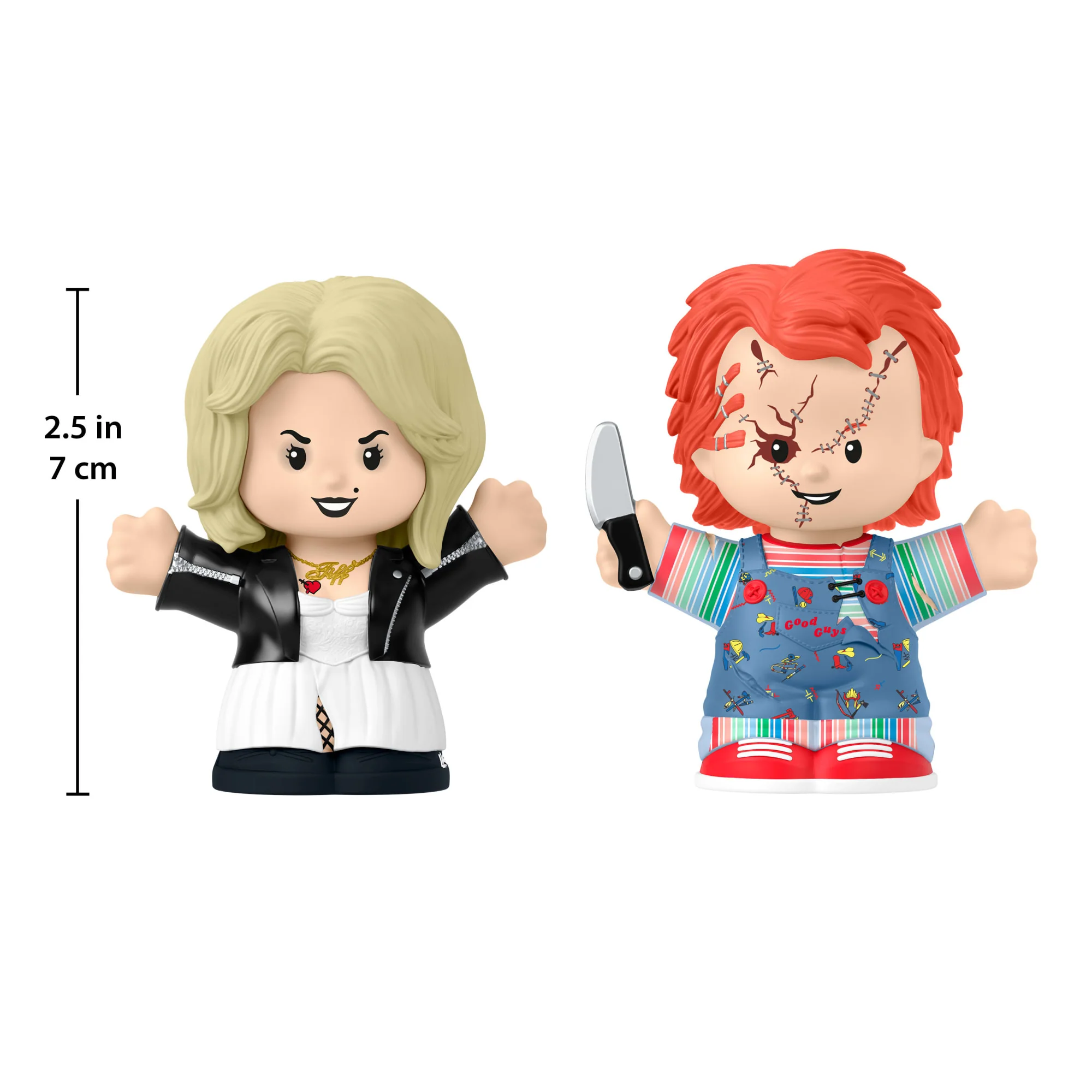 Mattel Creations Little People Collector Bride of Chucky Movie Special Edition Set