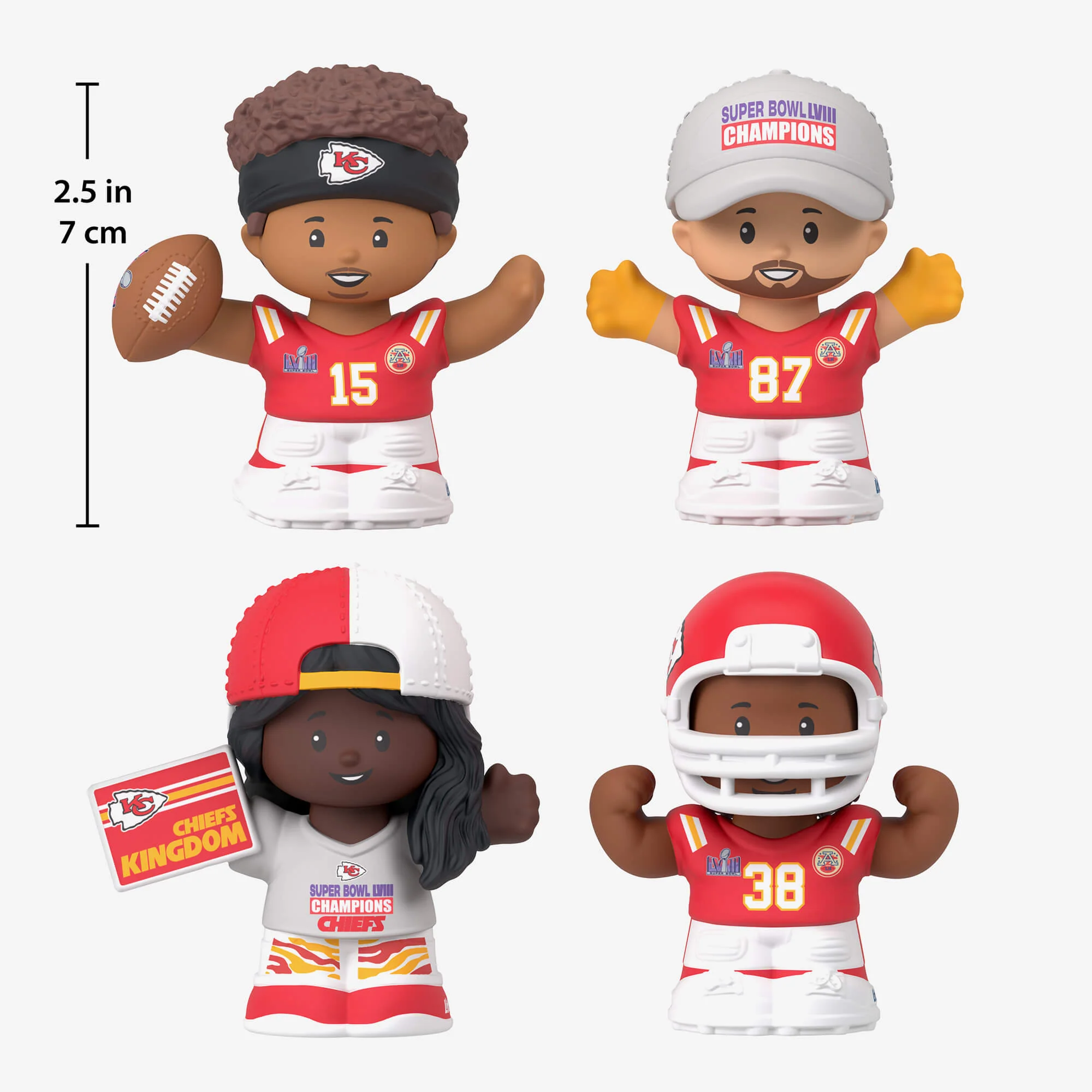 Mattel Creations Little People Collector Super Bowl LVIII Champions Set