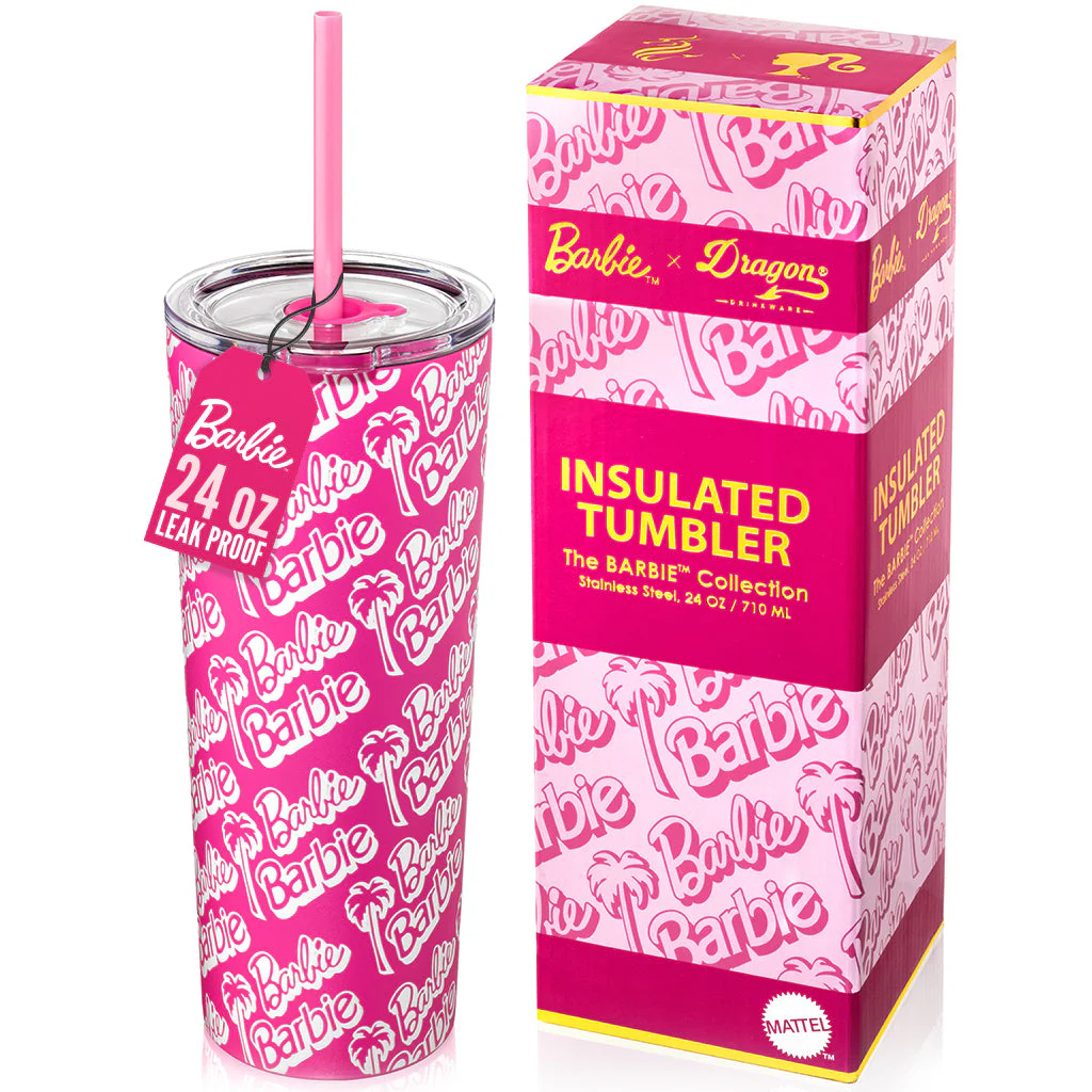 Mattel Creations Barbie™ Palm Trees Tumbler - 24 Oz