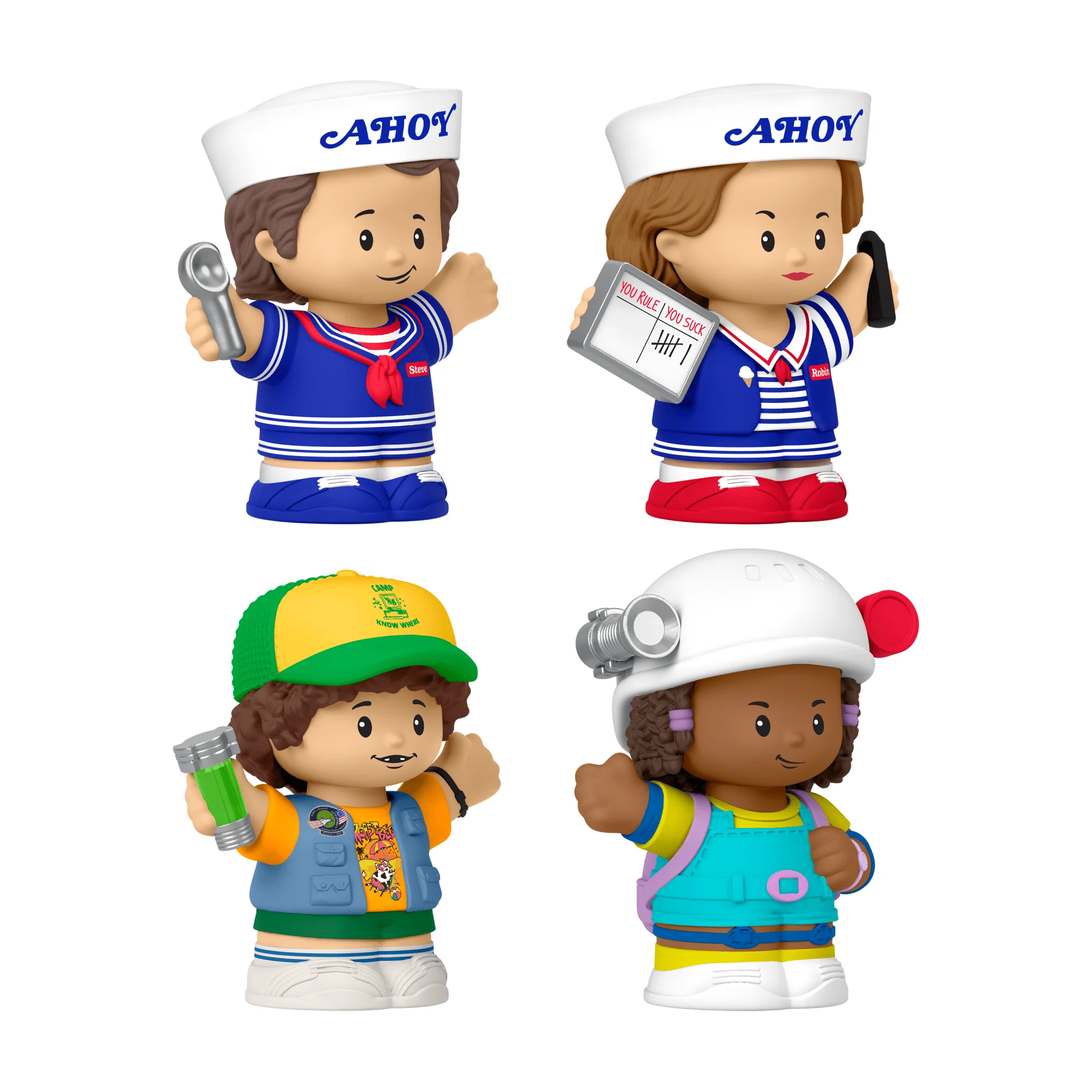 Mattel Creations Little People Collector Stranger Things: Scoops Troop Special Edition Set