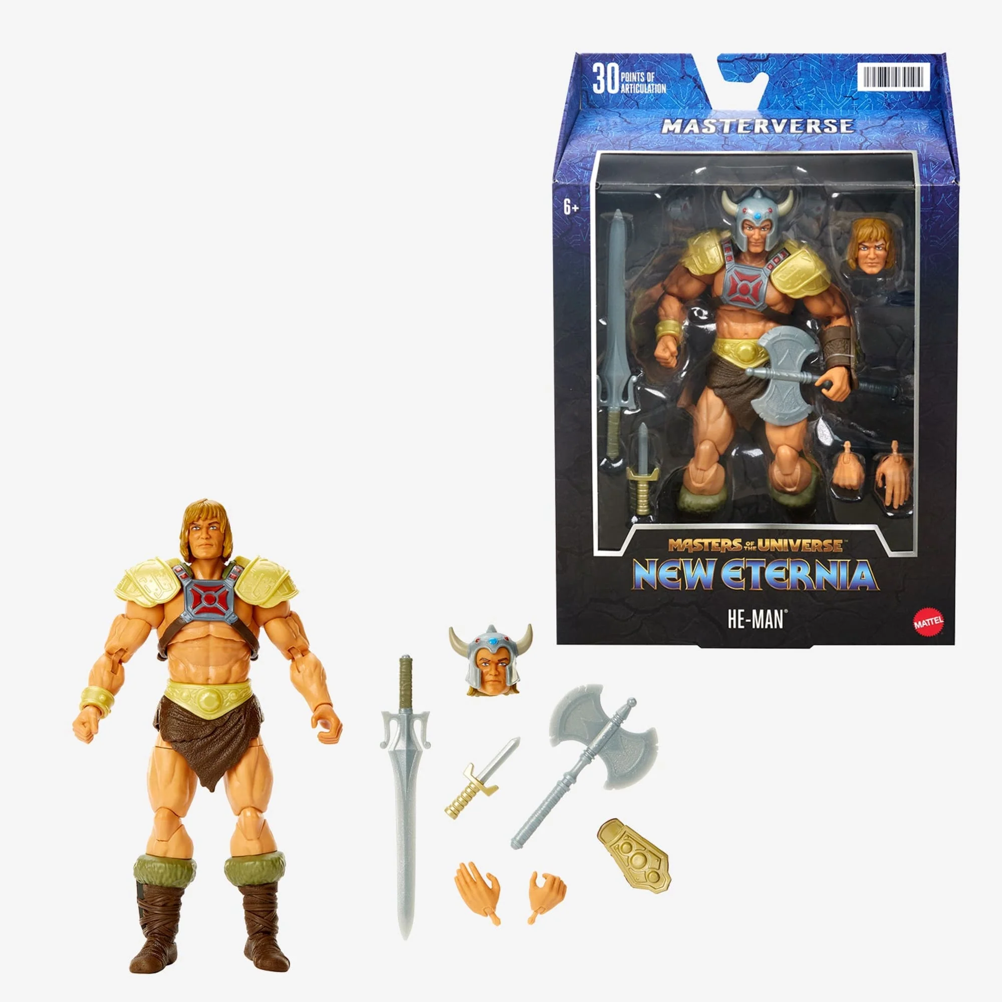 Mattel Creations Masters of the Universe Masterverse New Eternia He-Man Action Figure