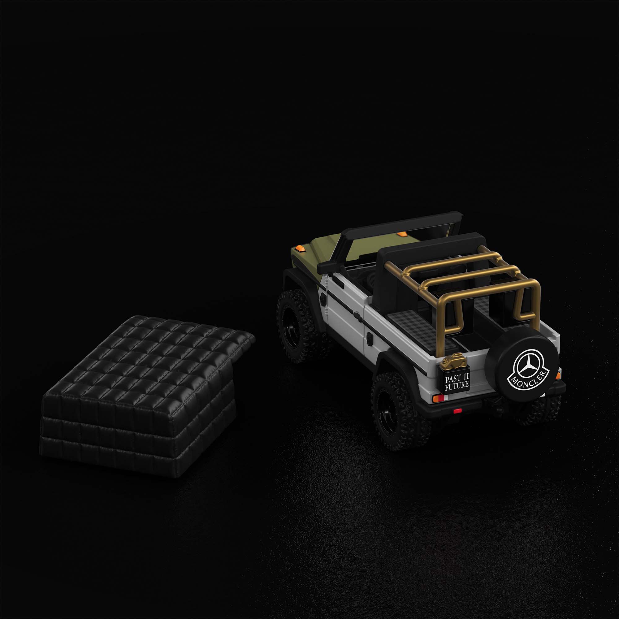 Mattel Creations Hot Wheels x Mercedes-Benz Project G-class Past II Future designed by NIGO