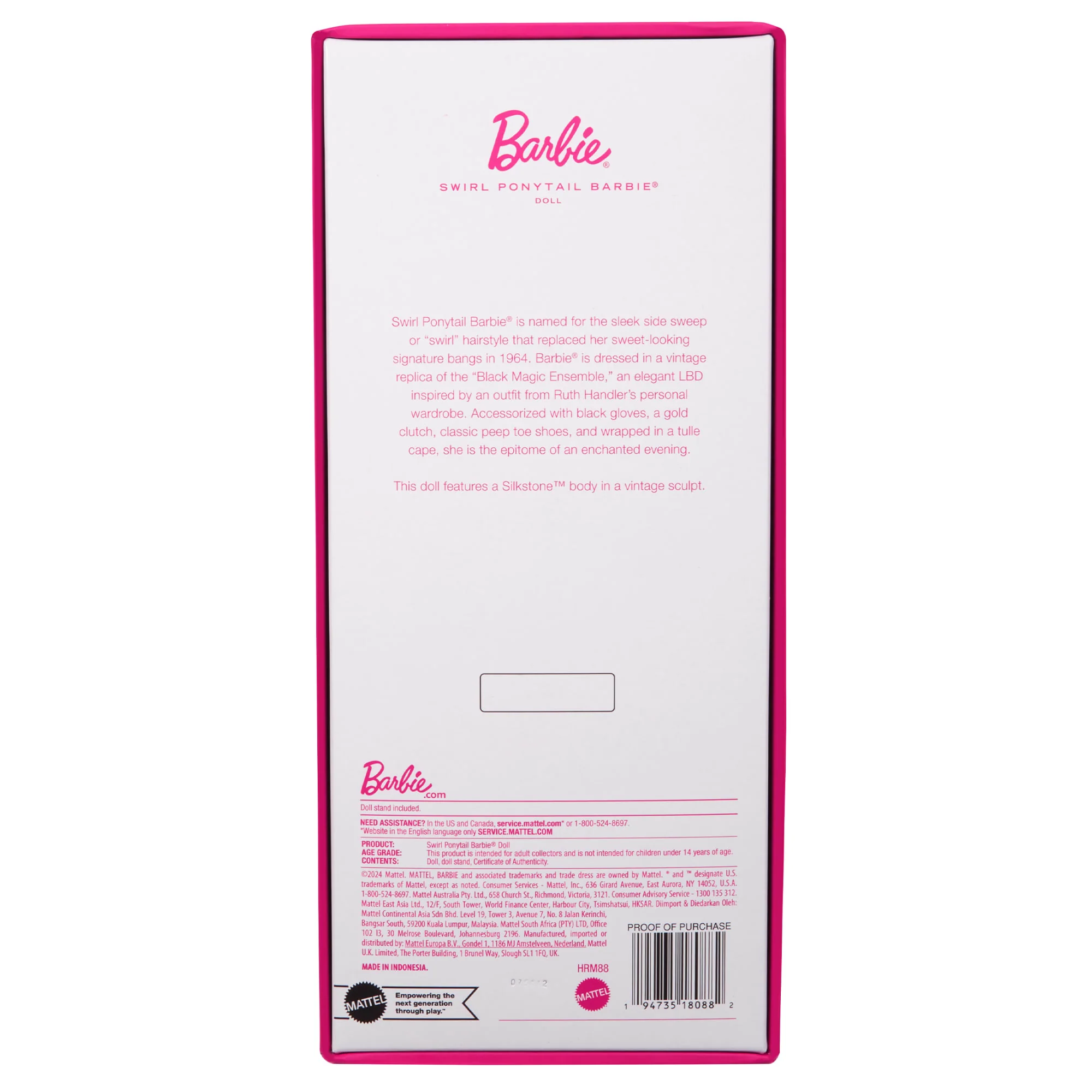 Mattel Creations Swirl Pony Barbie Doll