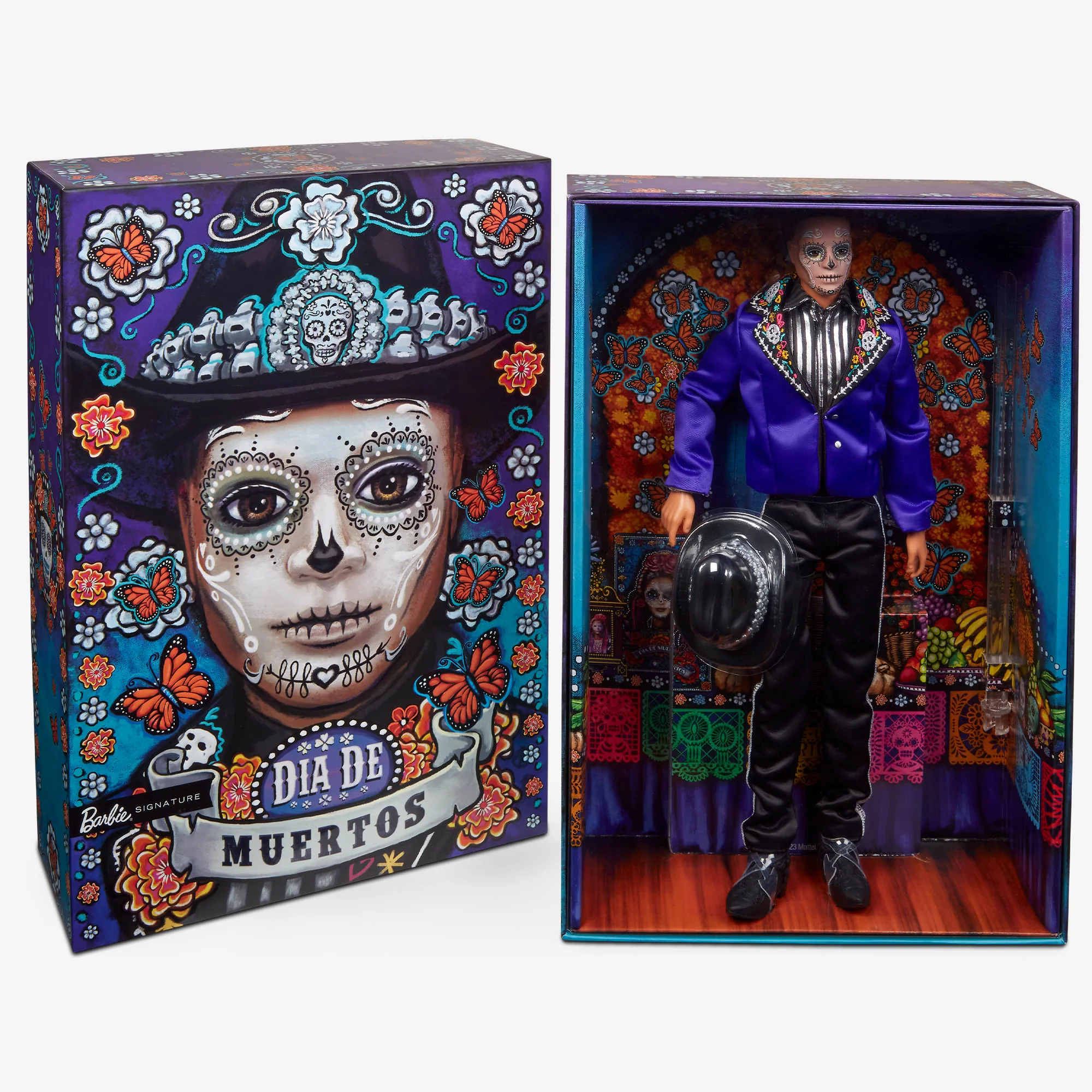 Mattel Creations 2023 Día De Muertos Ken Doll